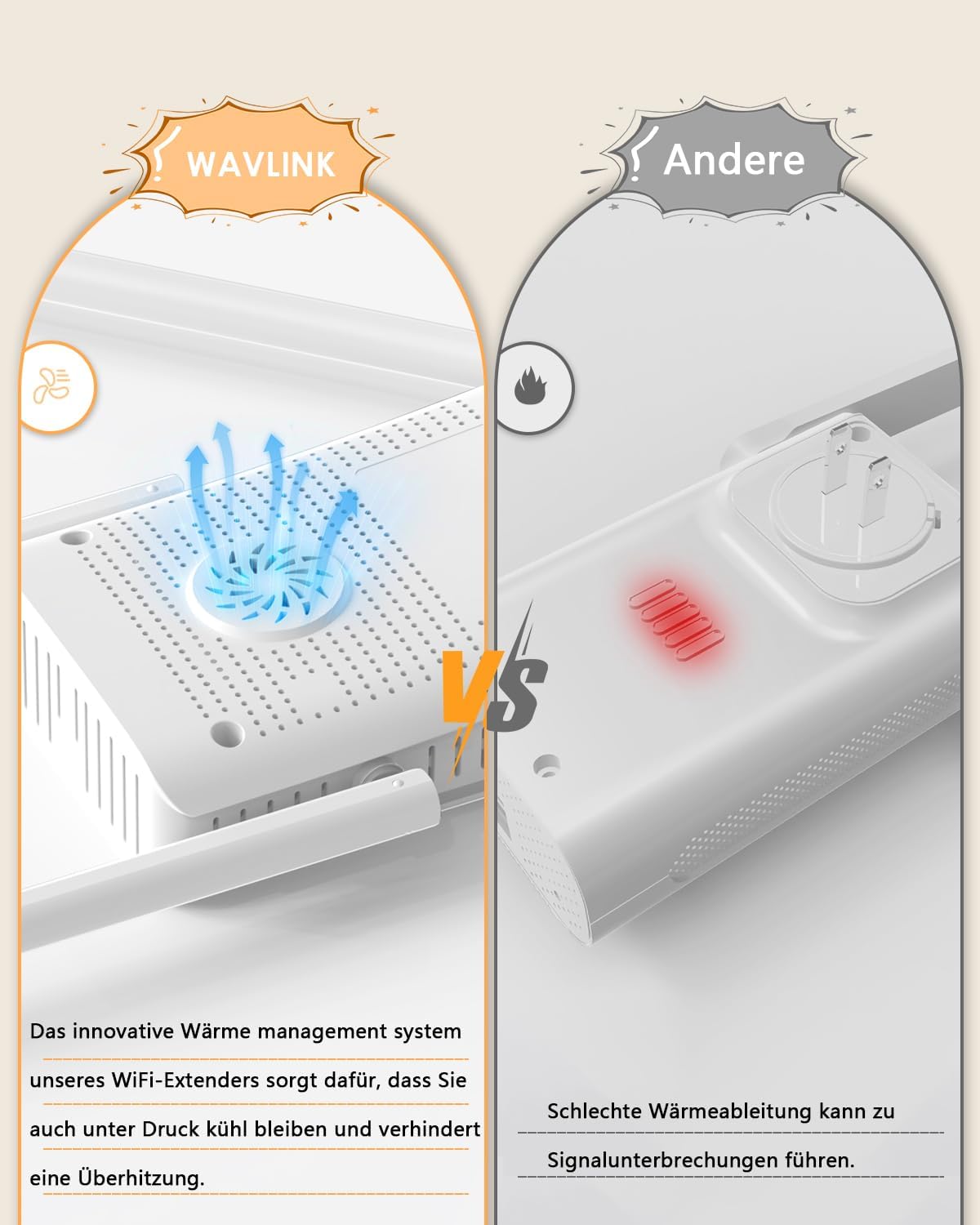 Thumbnail 5 de WAVLINK WLAN Verstärker-Steckdose WiFi 6 AX3000 (Reapter) – Repeater/AP/Router/Mesh mit Gigabit-LAN