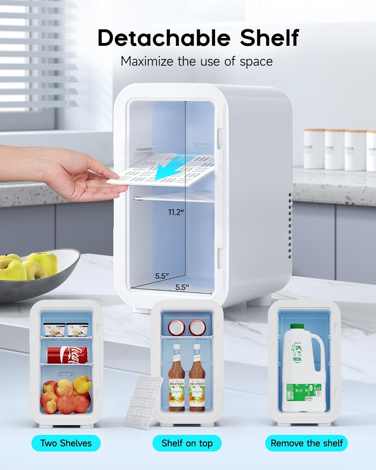 Thumbnail 2 de BEICHEN Mini Fridge 6L