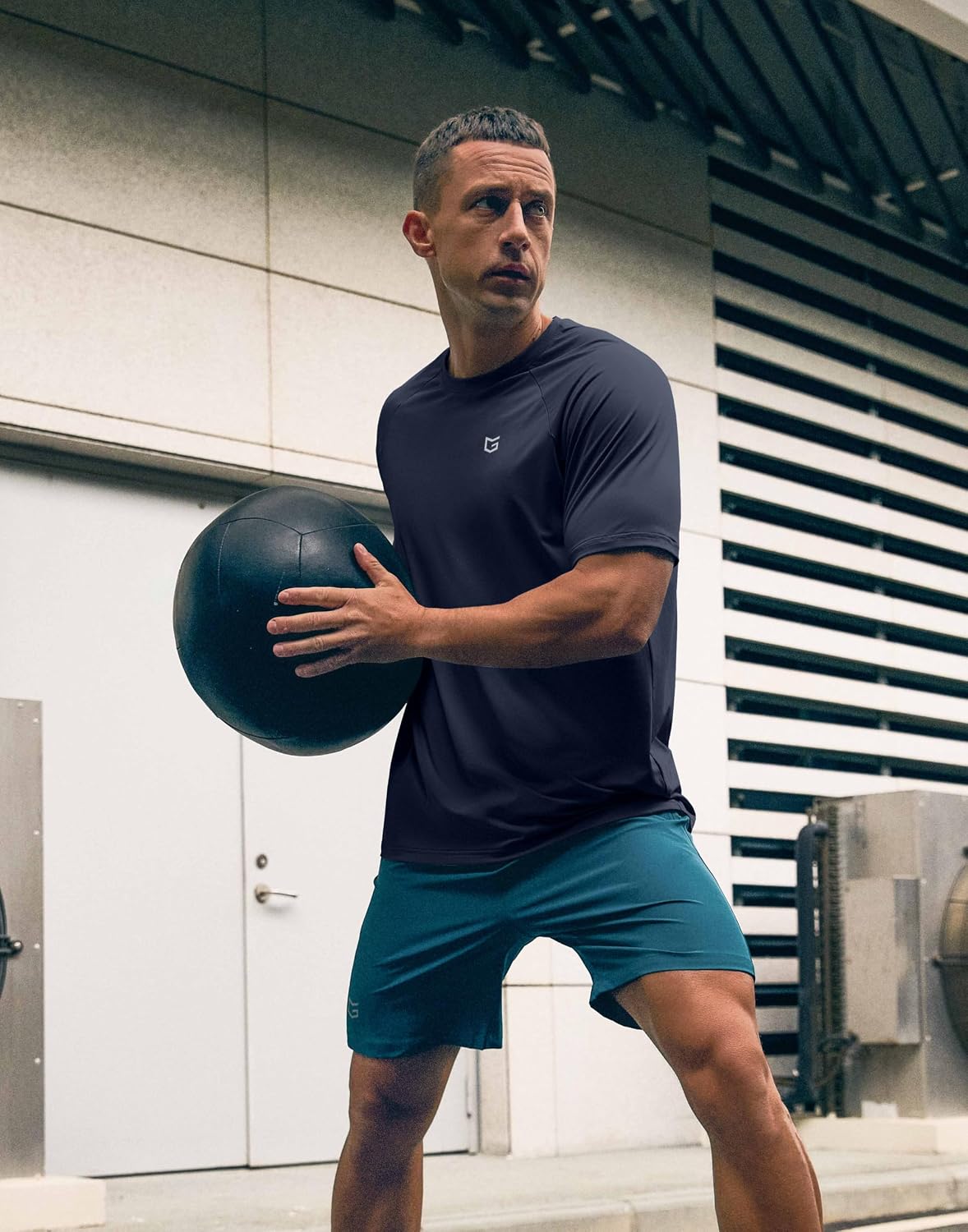 Detalle de G Gradual Men's Performance T-Shirt, UPF 50+, Quick-Dry, 4-Way Stretch