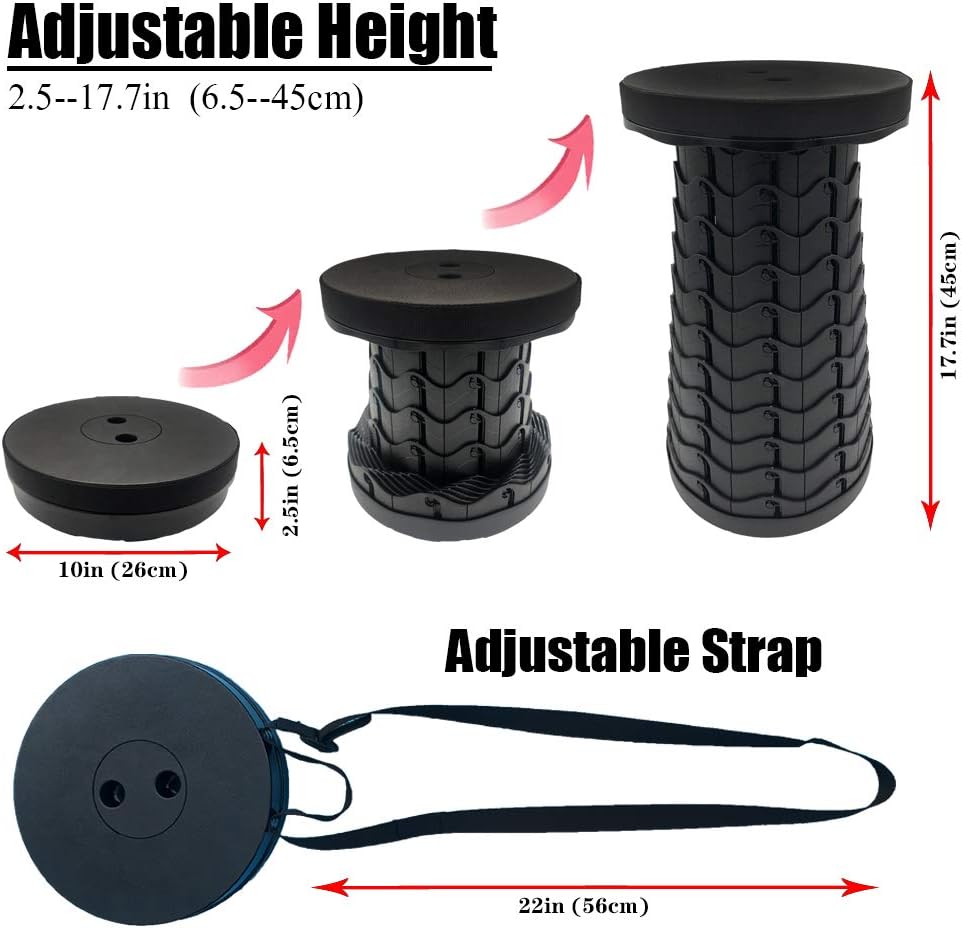 Detalle 2 de FIEMACH 2nd Generation Telescopic Stool, 397 lb