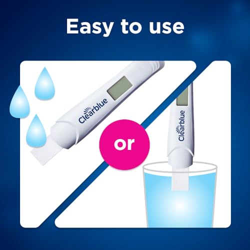 Detalle de Clearblue Early Digital Pregnancy Test, Early Detection at Home (2 Count)