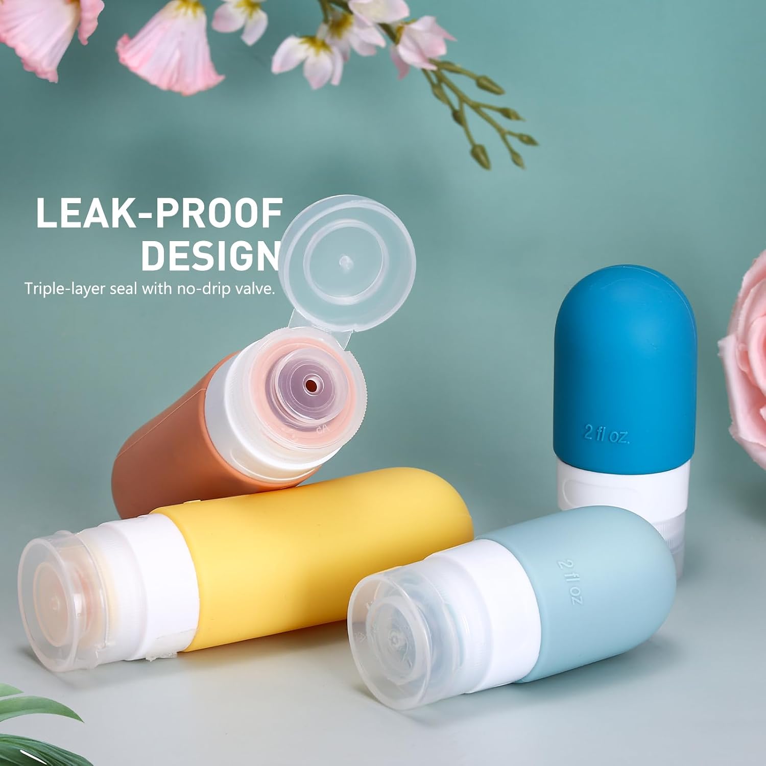 Detalle de Lychico Travel Bottles 16‑Piece set