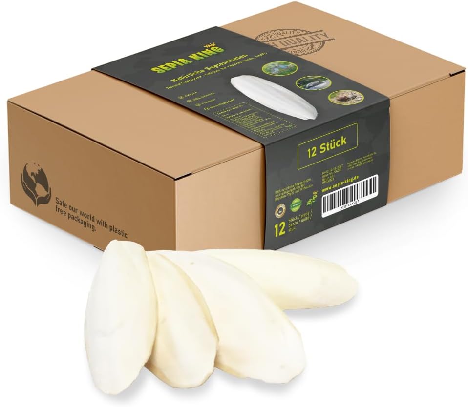 Sepia King ECO Box Sepiaschalen 12 Stück