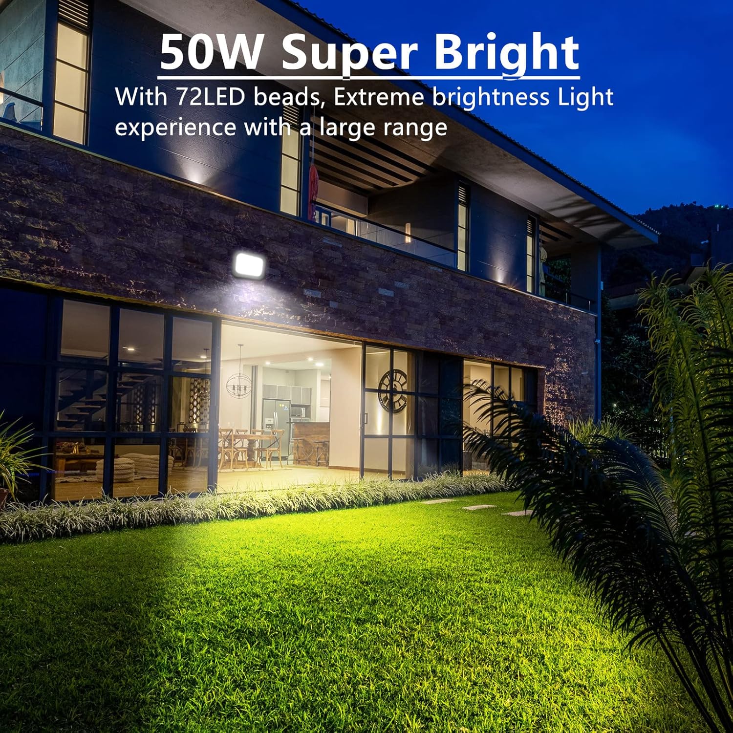 Thumbnail 4 de Tayire LED-Strahler Außen 50 W (5000 lm) 6000 K, IP65 – Fluter für Garten, Garage & Werkstatt