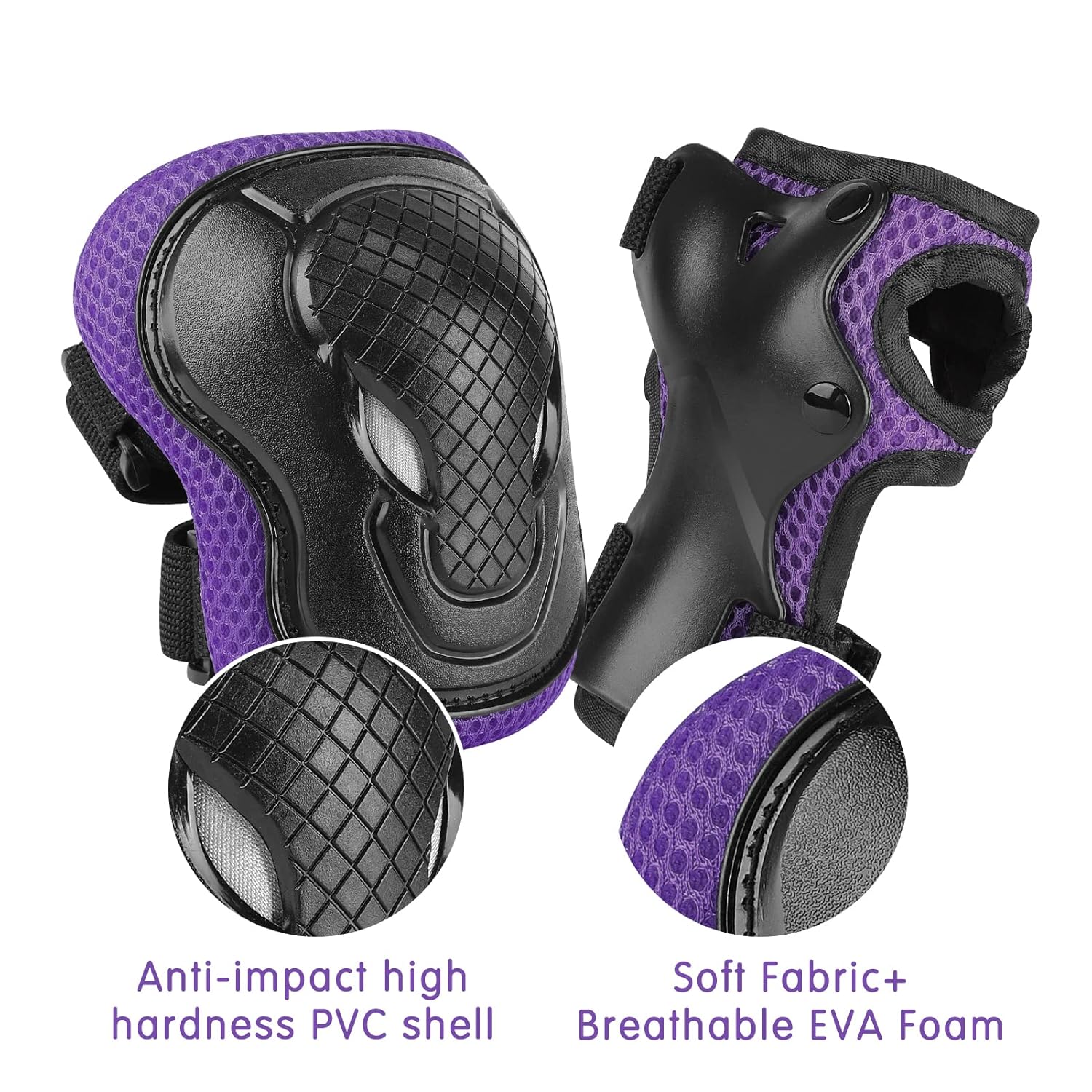 Thumbnail 1 de Kit Protection Roller Enfant (casque + genouillères/coudières/poignets) 3 à 10 ans