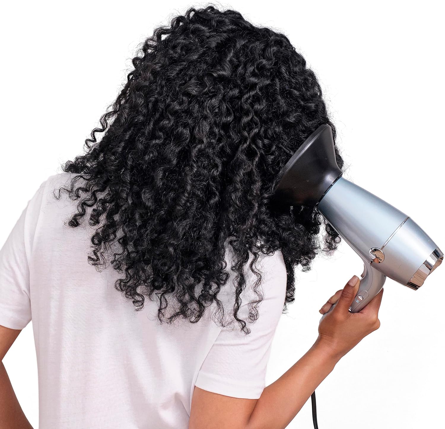 Detalle de BaByliss Hydro-Fusion Hair Dryer with Diffuser 5573U