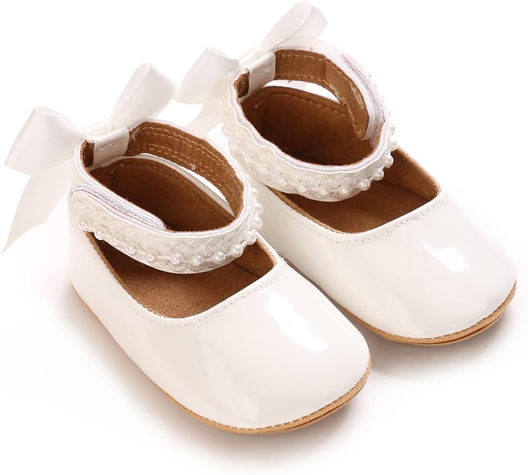 Detalle de LAFEGEN Baby Girl Mary Jane Shoes in PU Leather