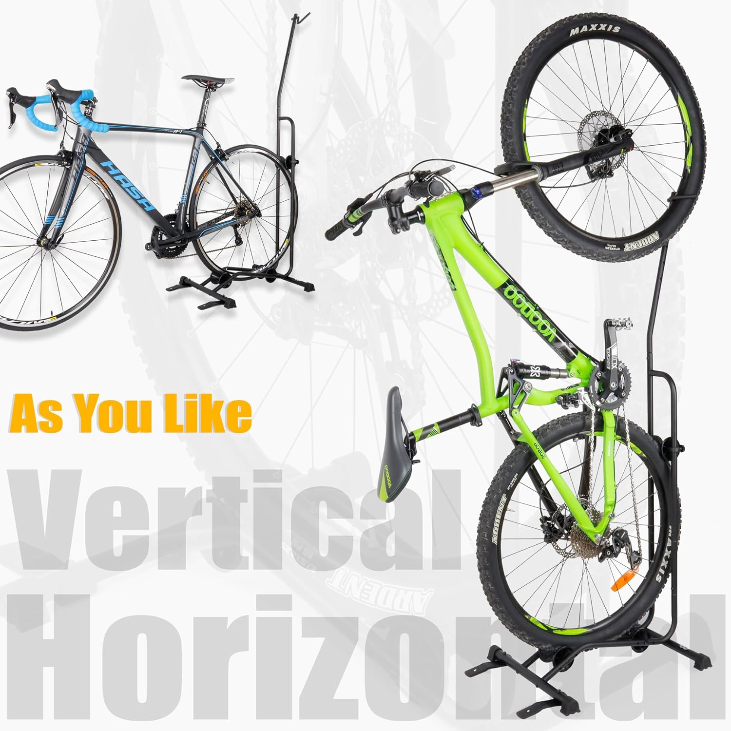 Detalle 2 de CyclingDeal Upright Bike Stand for 29" Wheels
