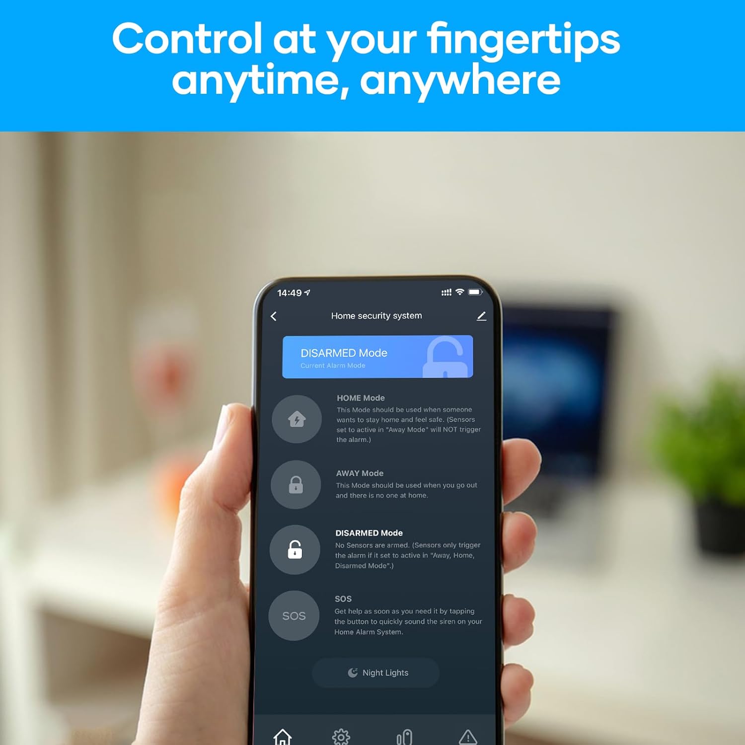 Detalle de AGSHOME Allarme Casa Senza Fili W2: sistema perimetrale wireless con 5 sensori, 2 telecomandi e sirene opzionali