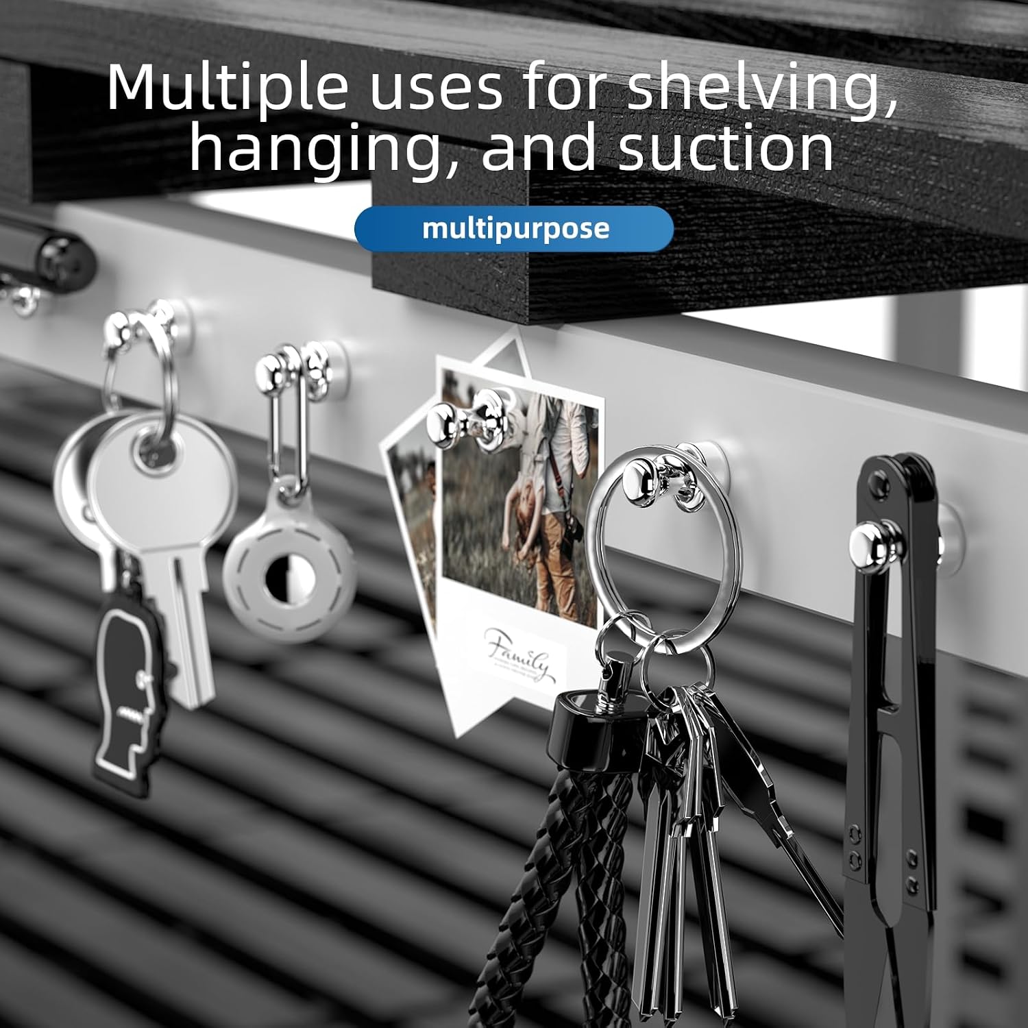 Thumbnail 3 de Kimsky 28er Set Neodym-Kegelmagnete für Magnettafel & Whiteboard inkl. Aufbewahrungsbox (silber)