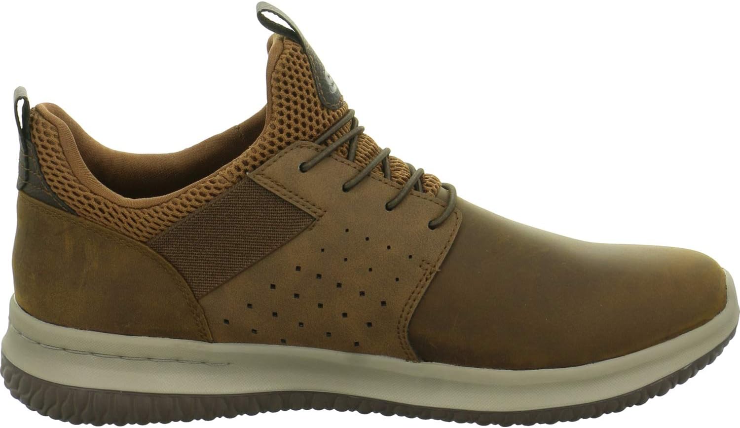 Detalle 2 de Skechers Herren Delson-Axton – Streetwear-Sneaker mit Goga Mat Dämpfung