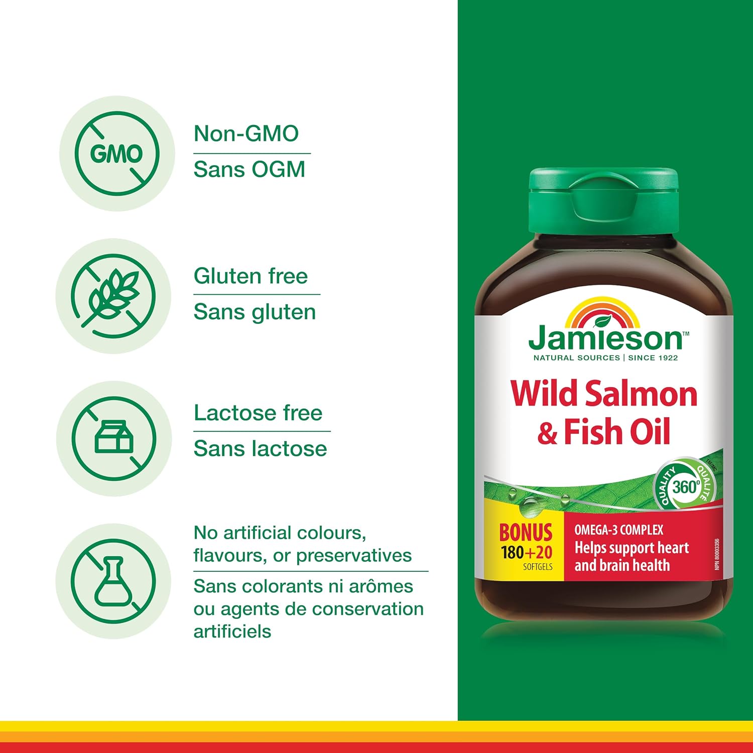 Thumbnail 3 de Jamieson Fish Oil Softgels 1,000 mg