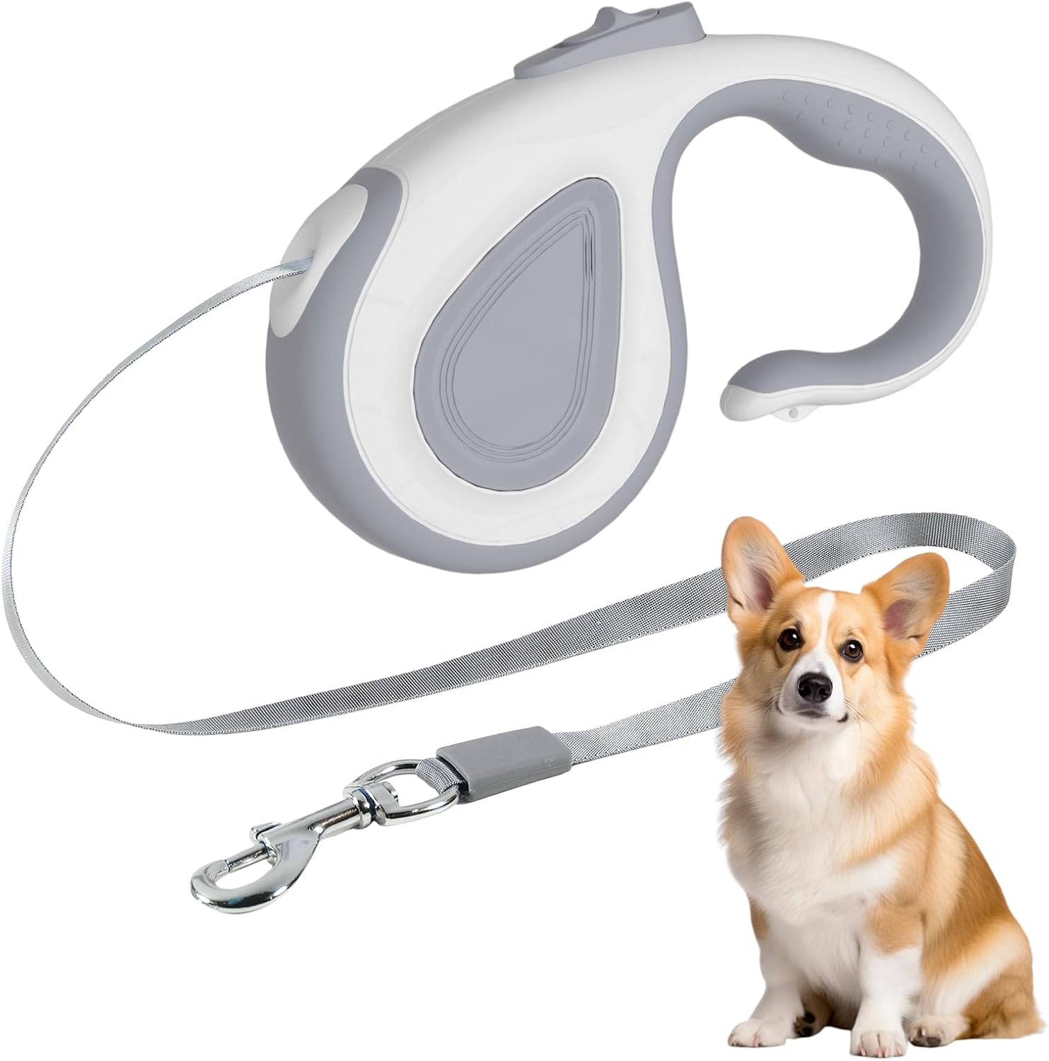 Detalle de Retractable Dog Lead 5m for Small & Medium Dogs