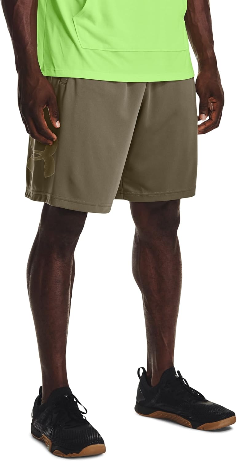 Thumbnail 4 de Under Armour Tech Graphic Short para Hombre, Steel, XXL