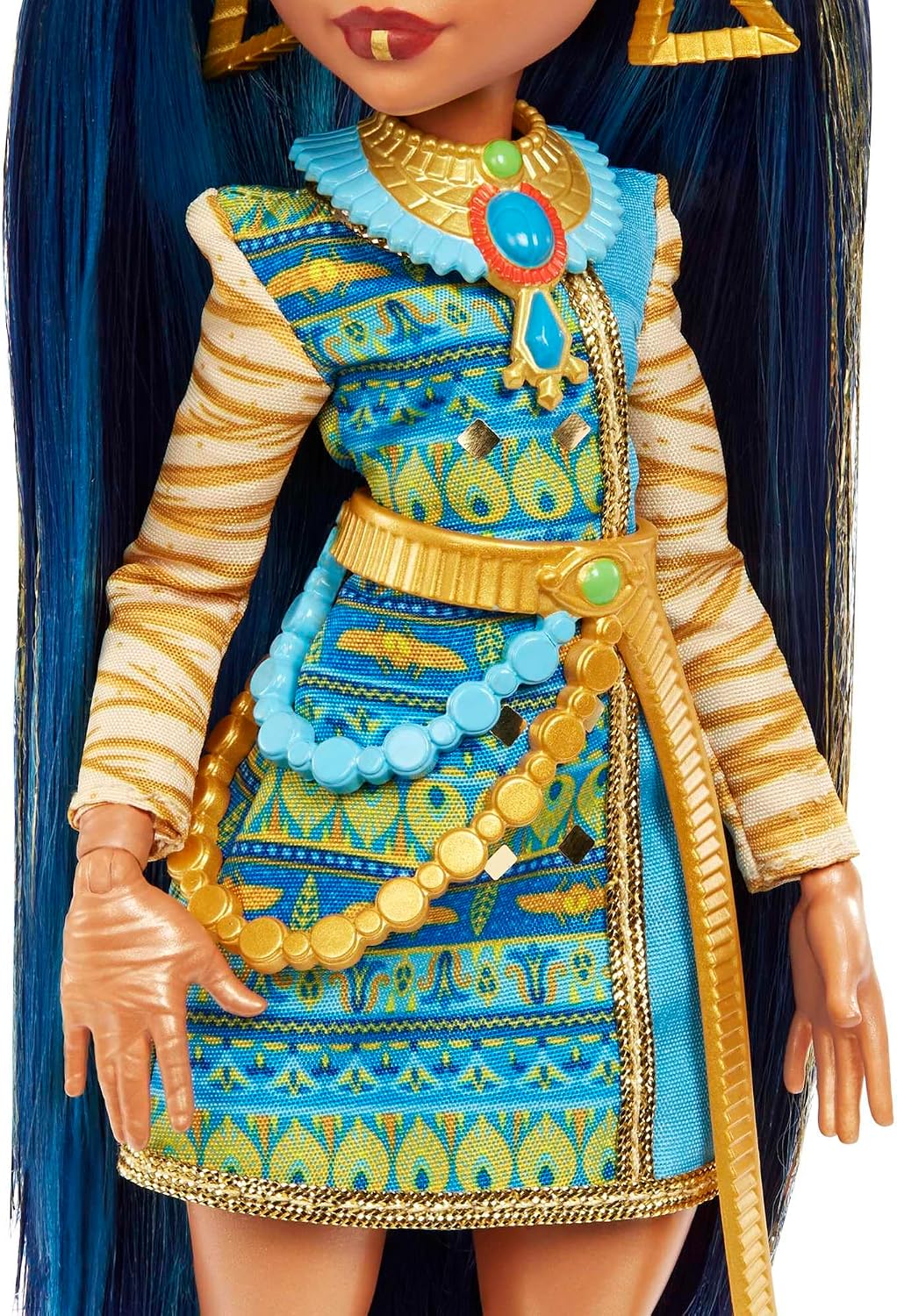 Thumbnail 4 de Monster High Cleo De Nile HHK54 modedocka med hund och accessoarer
