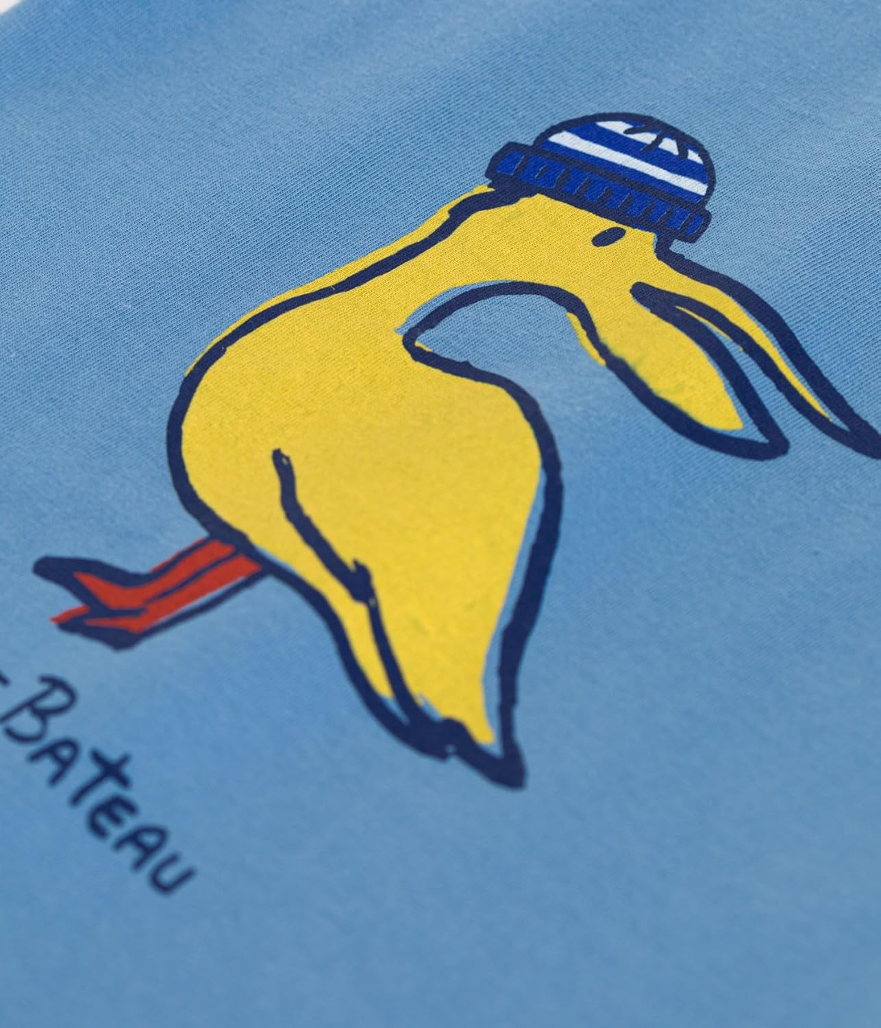 Thumbnail 6 de Petit Bateau maglietta a maniche corte per bimbo con bottoni sul retro