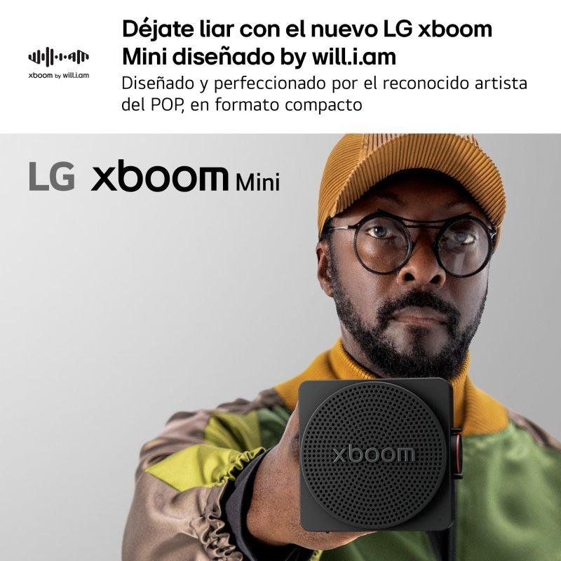 Thumbnail 1 de LG Xboom Mini: altavoz portátil IP67 con Bluetooth 5.4, 5 W y AI Sound