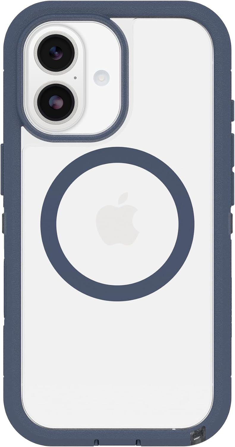 OtterBox ディフェンダーシリーズ Pro XT iPhone 17用クリアケース、MagSafe対応・ベビーブルー