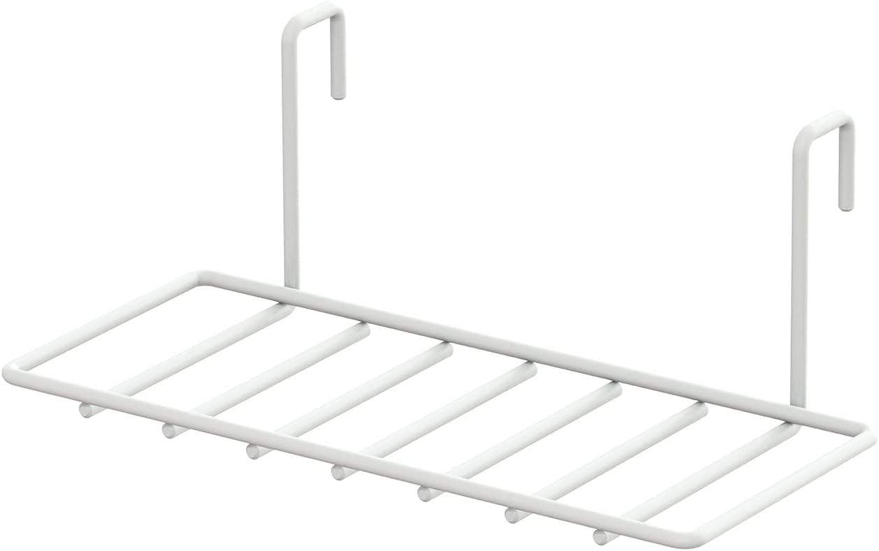 Detalle de 平安伸銅工業 LABRICO KXW-213 ナゲシレールシェルフ ホワイト 耐荷重1kg