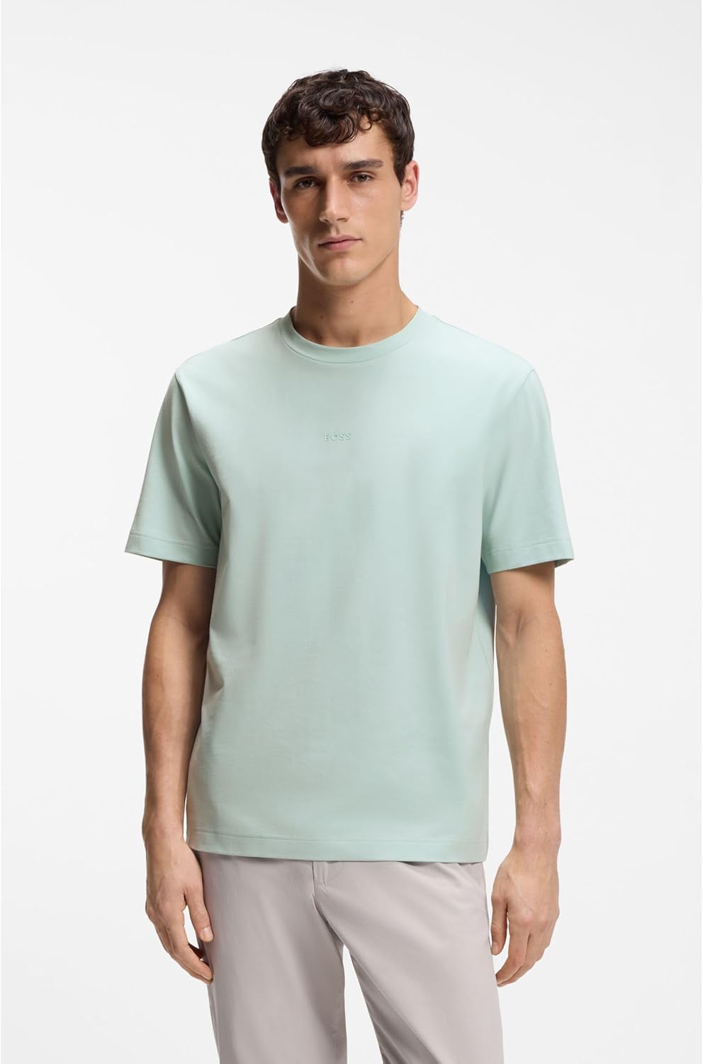 Thumbnail 3 de Boss Tchup T-Shirt Uomo — Pacco da 1, cotone al 96% e elastan al 4%