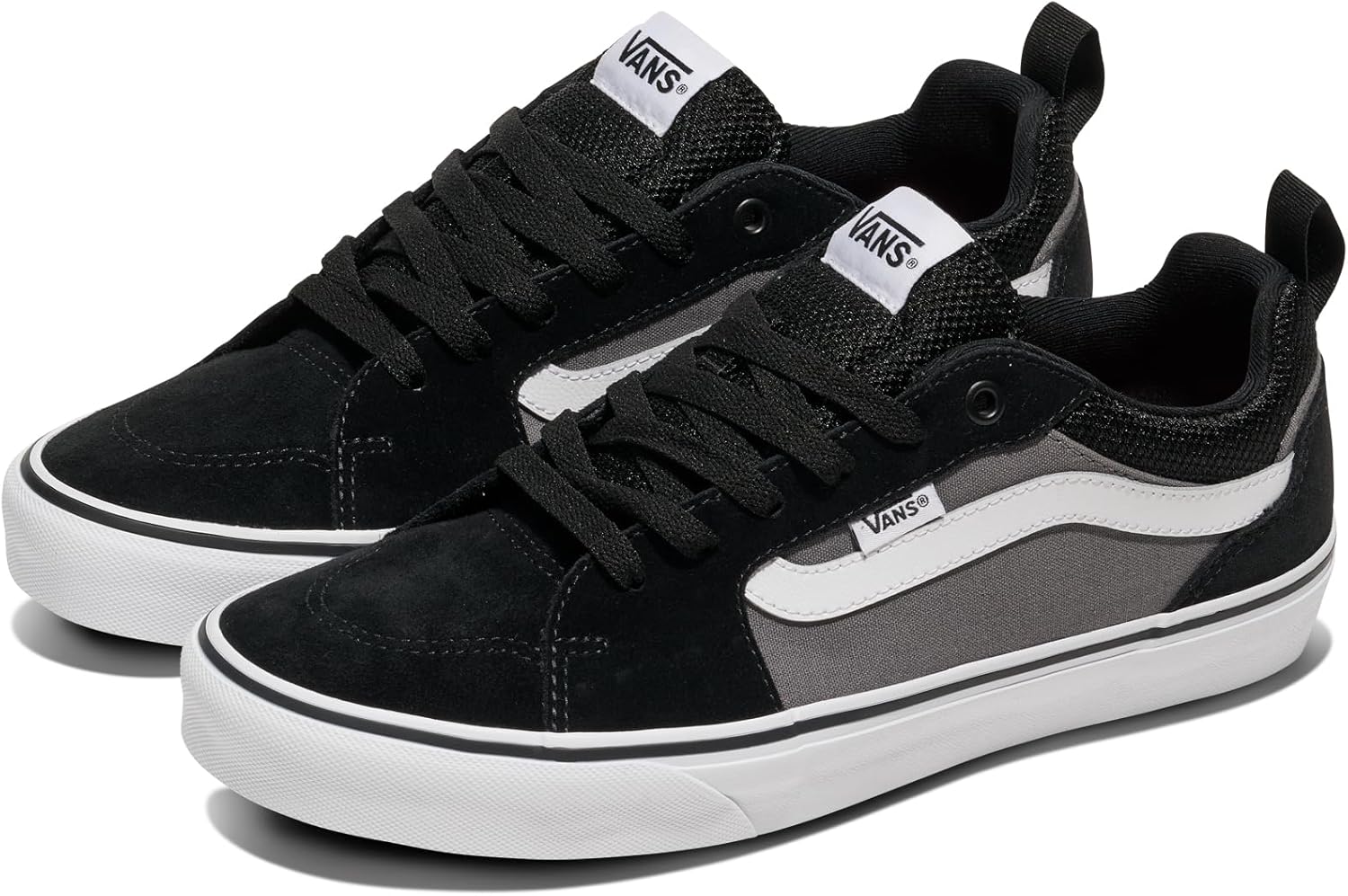 Detalle 2 de Vans Ward Deluxe Sneaker da Uomo in pelle con suola in gomma
