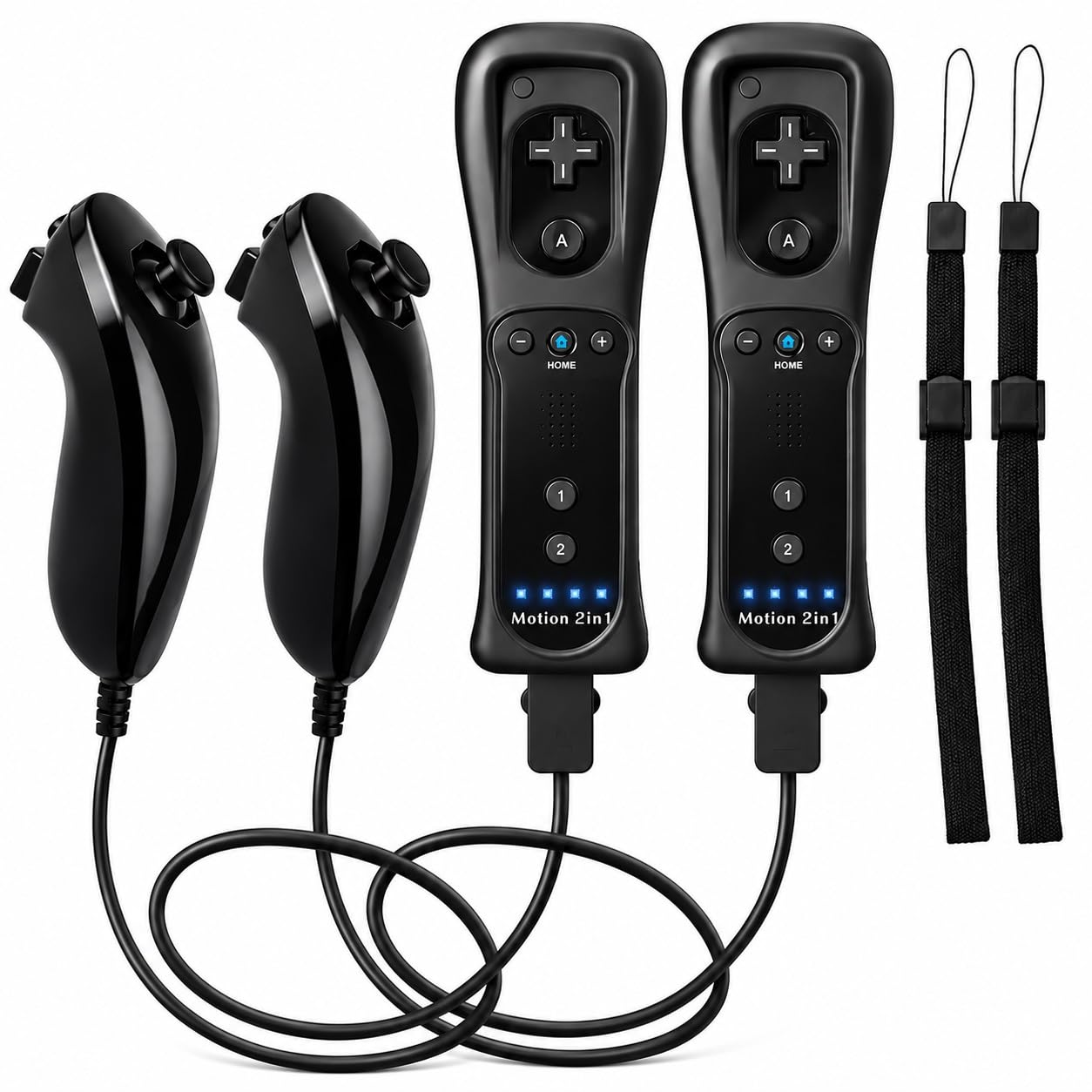 Detalle de Motion Plus Wii Controllers 2-Pack