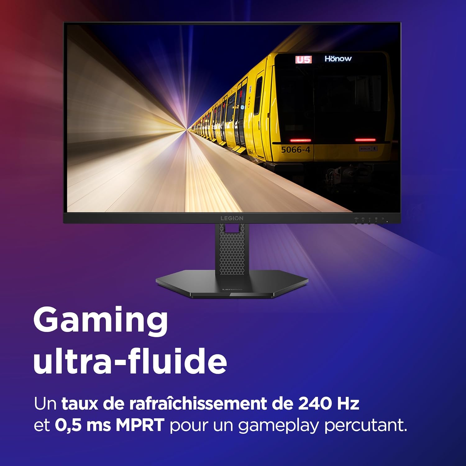Thumbnail 3 de Lenovo Legion 27Q-10 — Écran gaming de 27 pouces QHD avec Eyesafe, 240 Hz et IPS