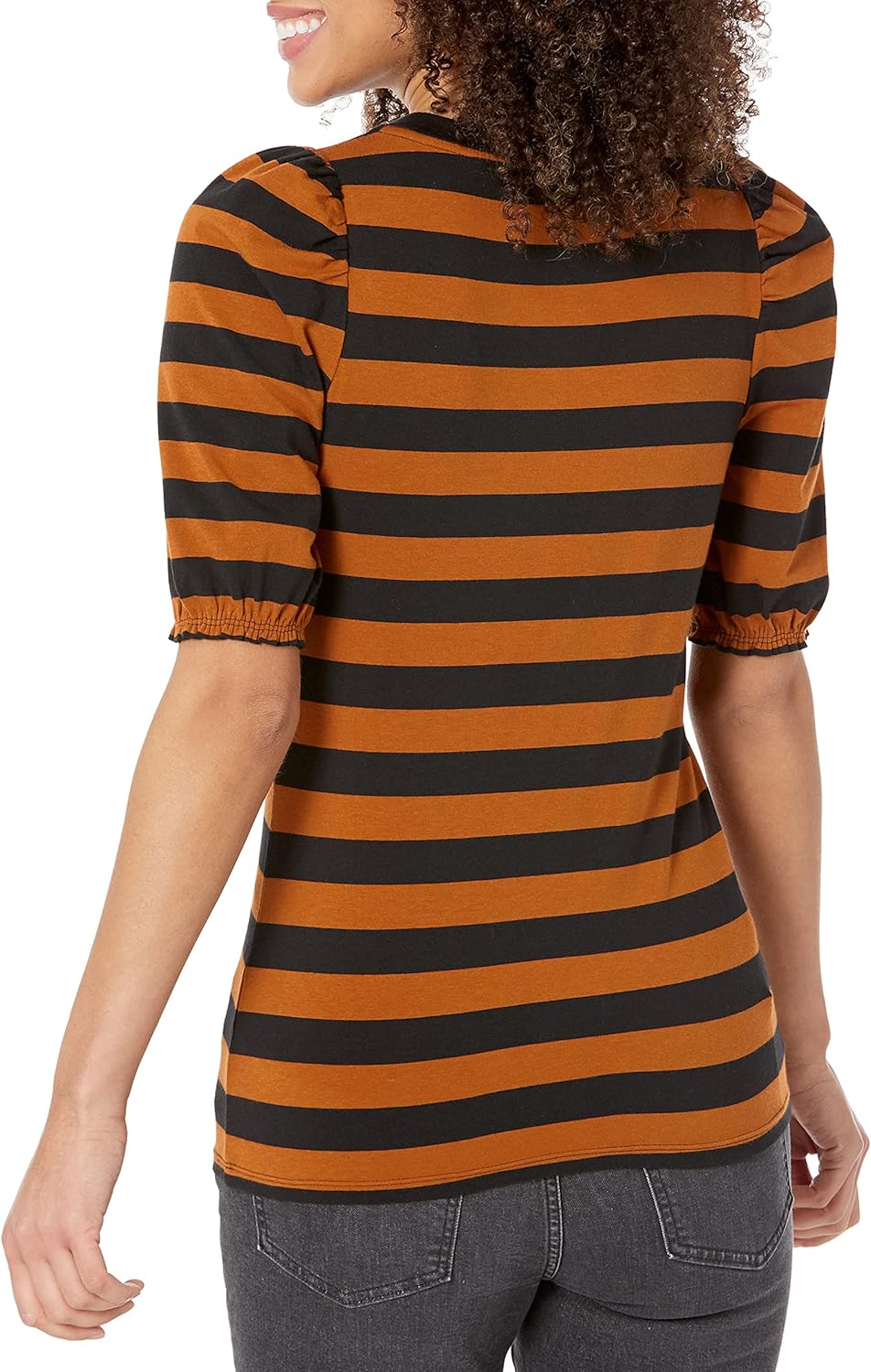 Detalle 2 de Amazon Essentials Women's Regular-Fit Puff Short-Sleeve Crewneck T-Shirt