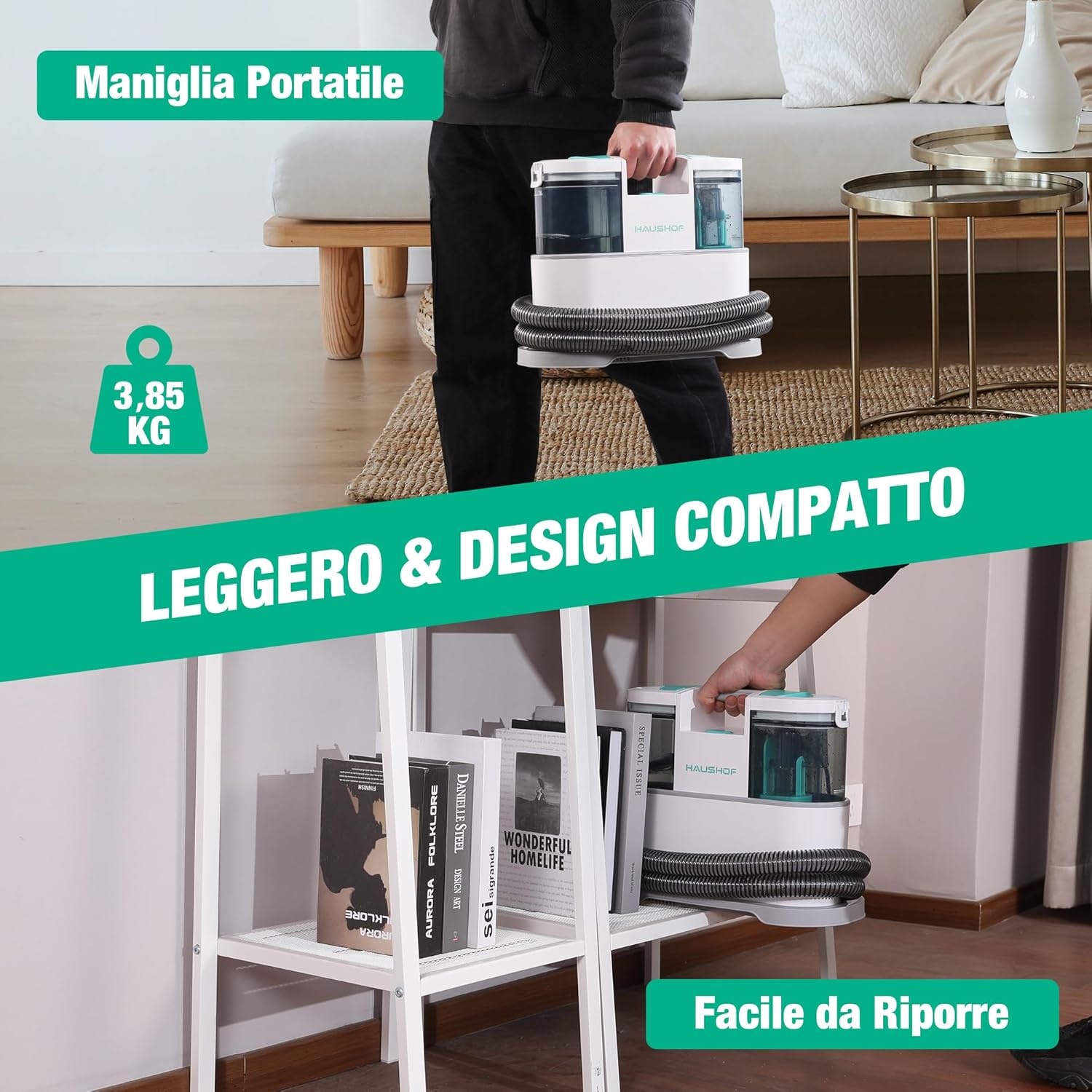 Thumbnail 5 de HAUSHOF StainZapper Pro 450W lavatappeti