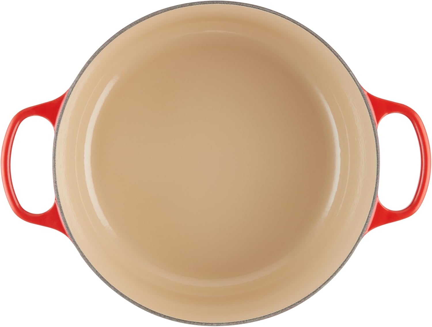 Detalle de Le Creuset Signature Hierro Fundido Cacerola 28 cm 🔴