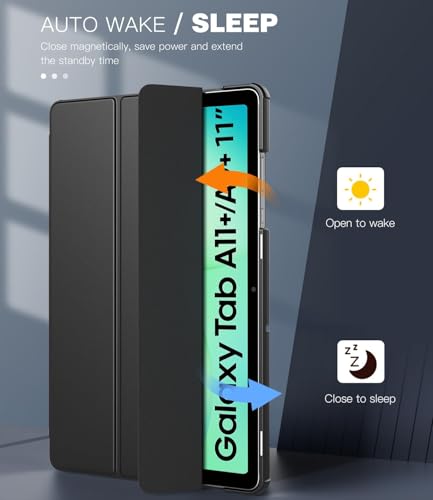 Thumbnail 4 de TiMOVO Funda para Samsung Galaxy Tab A11+ Plus/A9+ Plus 11 Pulgadas (2025/2023), Funda Ligera y Delgada con Soporte, Auto Activación/Suspensión, Negro
