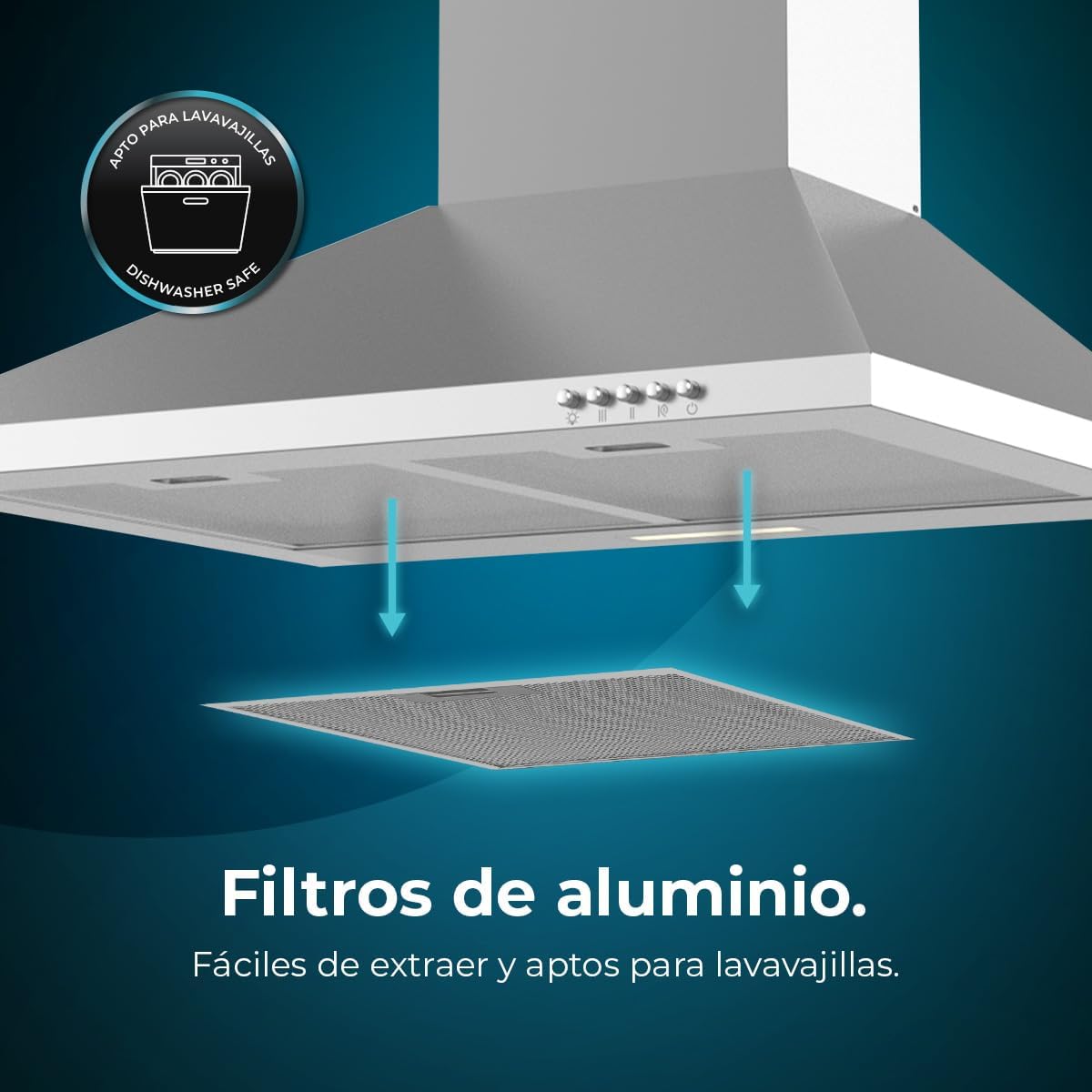 Thumbnail 10 de Cecotec Bolero Flux PM 603500 🌀 Campana Extractora Inox 60cm