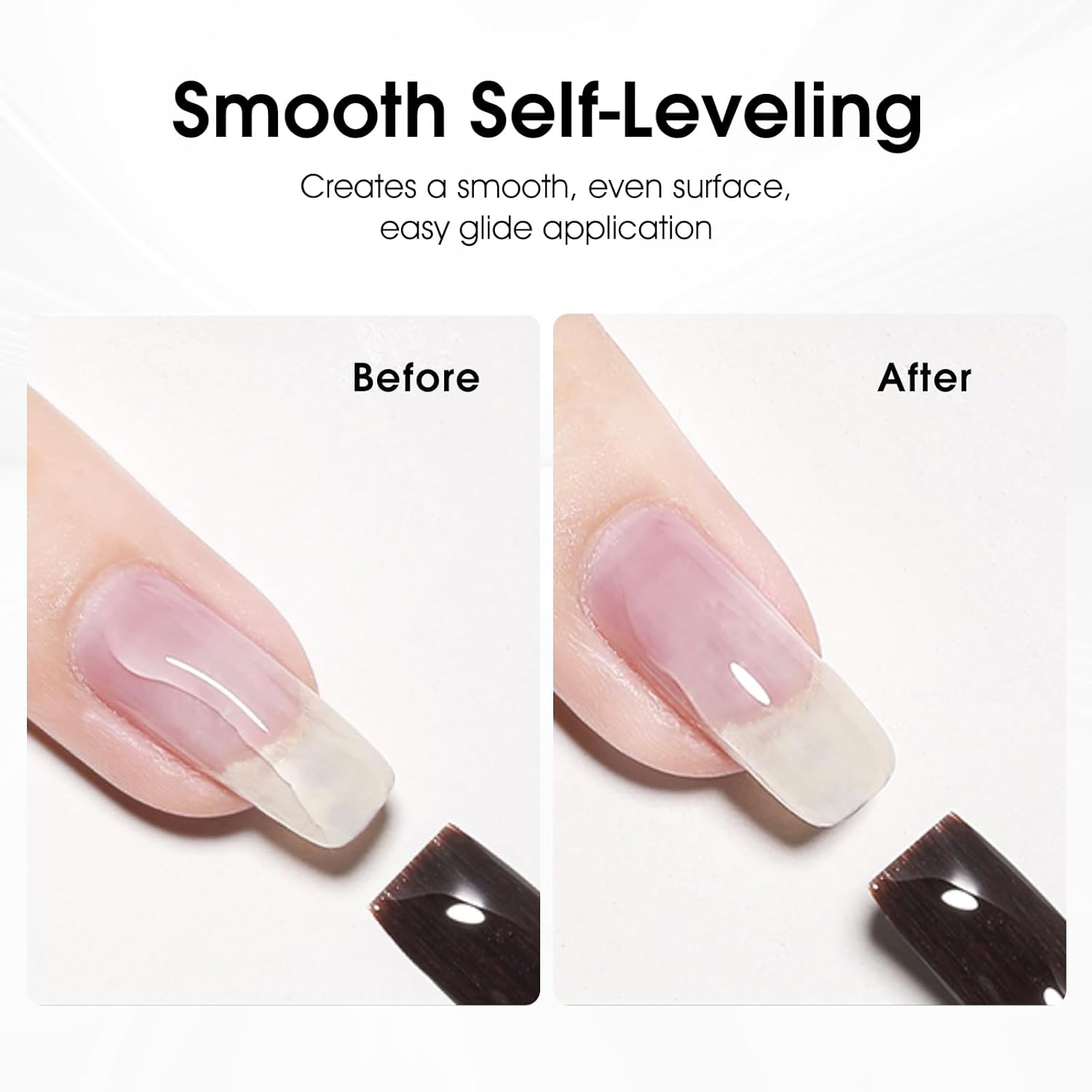Thumbnail 5 de CANNI 6-Piece 9 ml Quick Builder Nail Gel Set: Clear, Milky White, Nude Pink & Jelly Shades