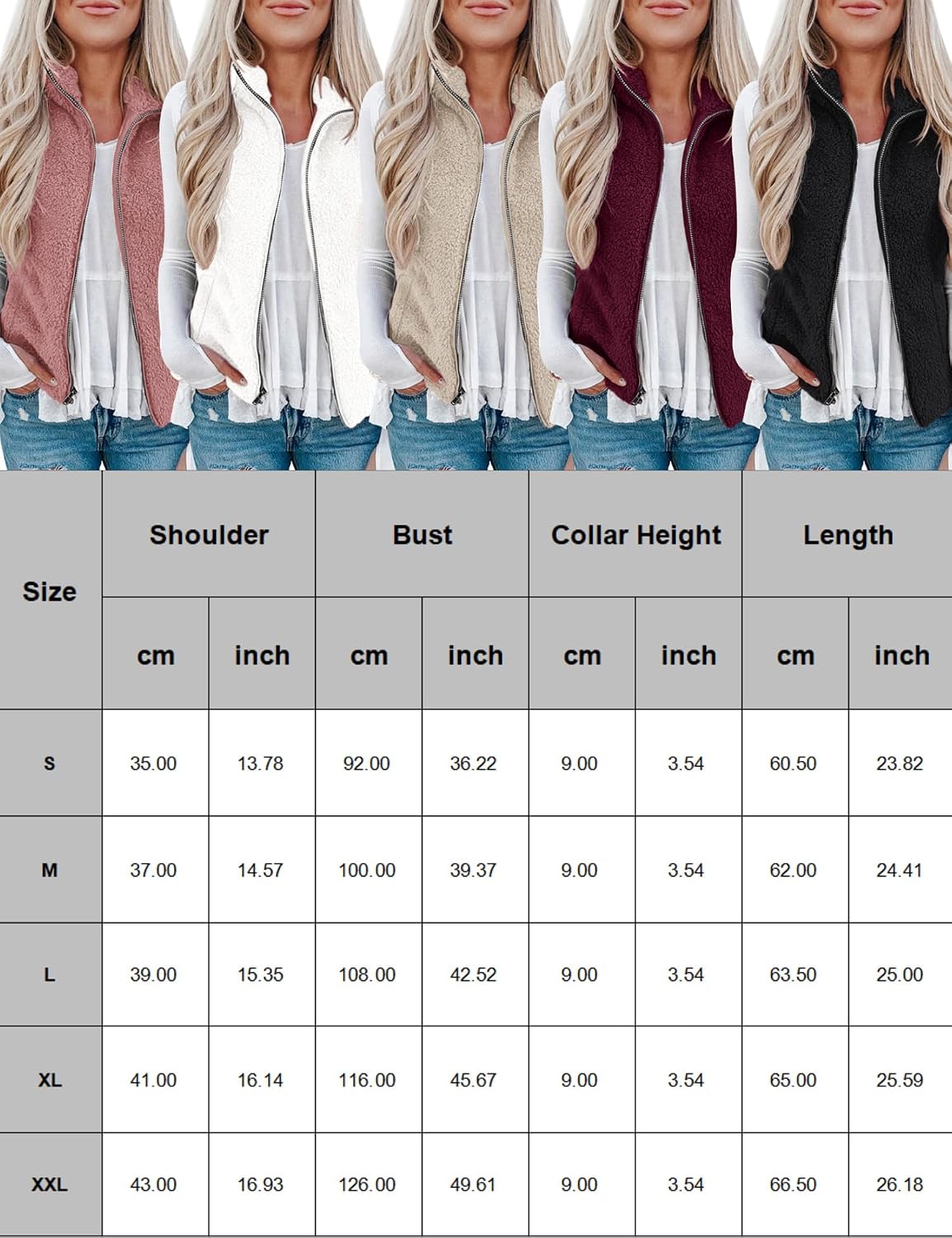 Thumbnail 5 de Rapbin Teddy Fleece Weste für Damen