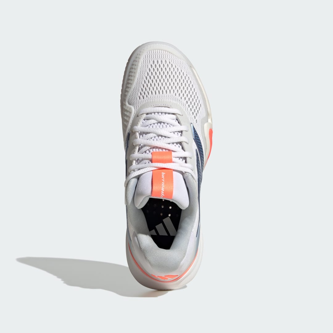 Detalle 2 de Zapatilla de tenis Barricade 14 de Adidas: equilibrio entre agarre y respuesta para juego intensivo