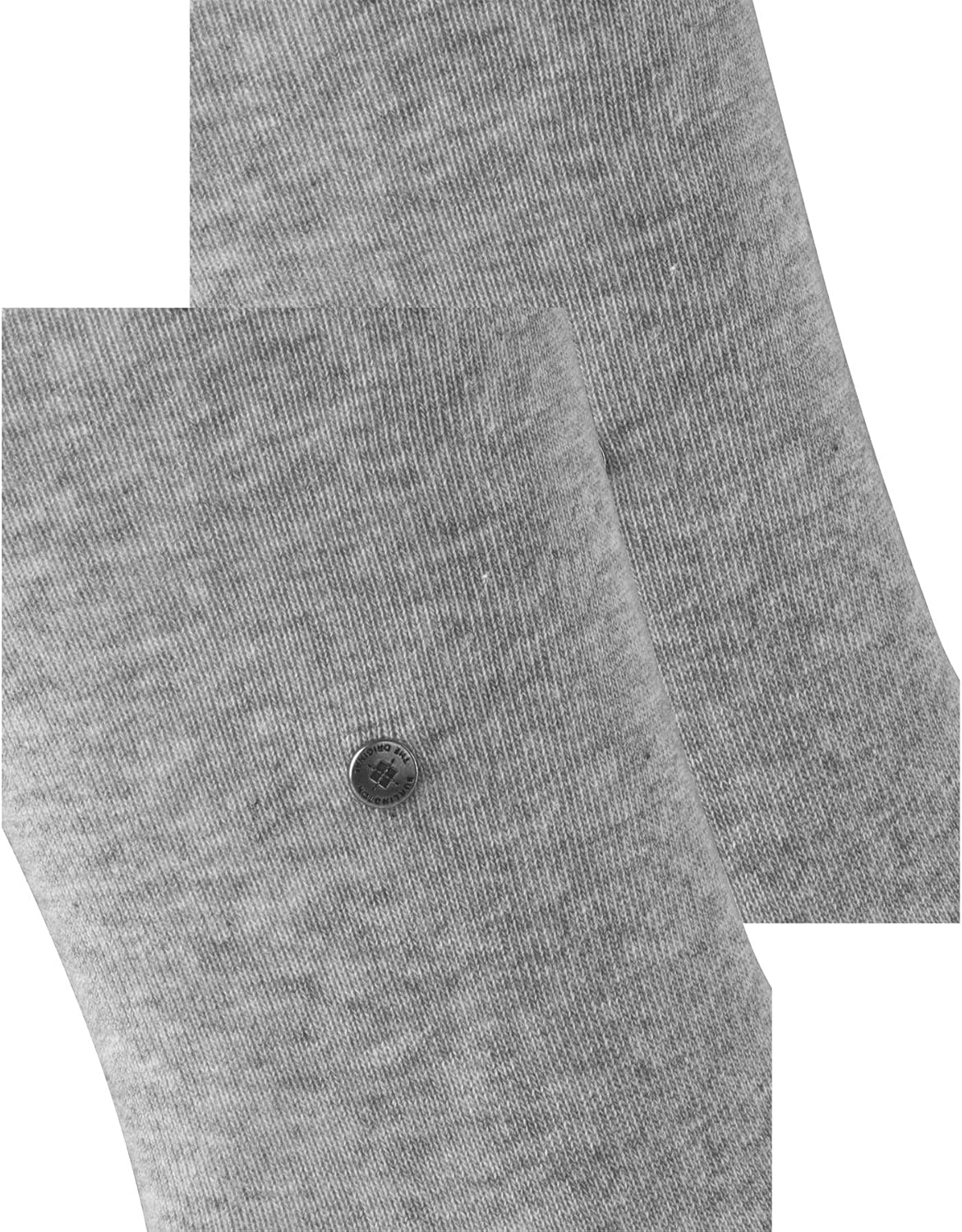 Detalle de Burlington Homme Everyday 2-Pack Chaussettes respirantes en coton renforcé – Unies, confort et durabilité