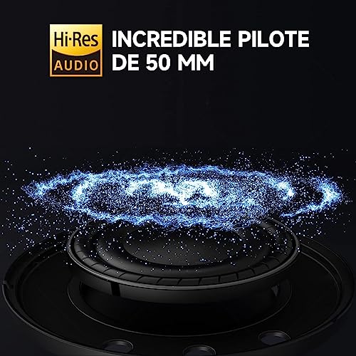 Detalle de OneOdio Pro-10, casque filaire DJ avec microphone, haut-parleurs 50 mm