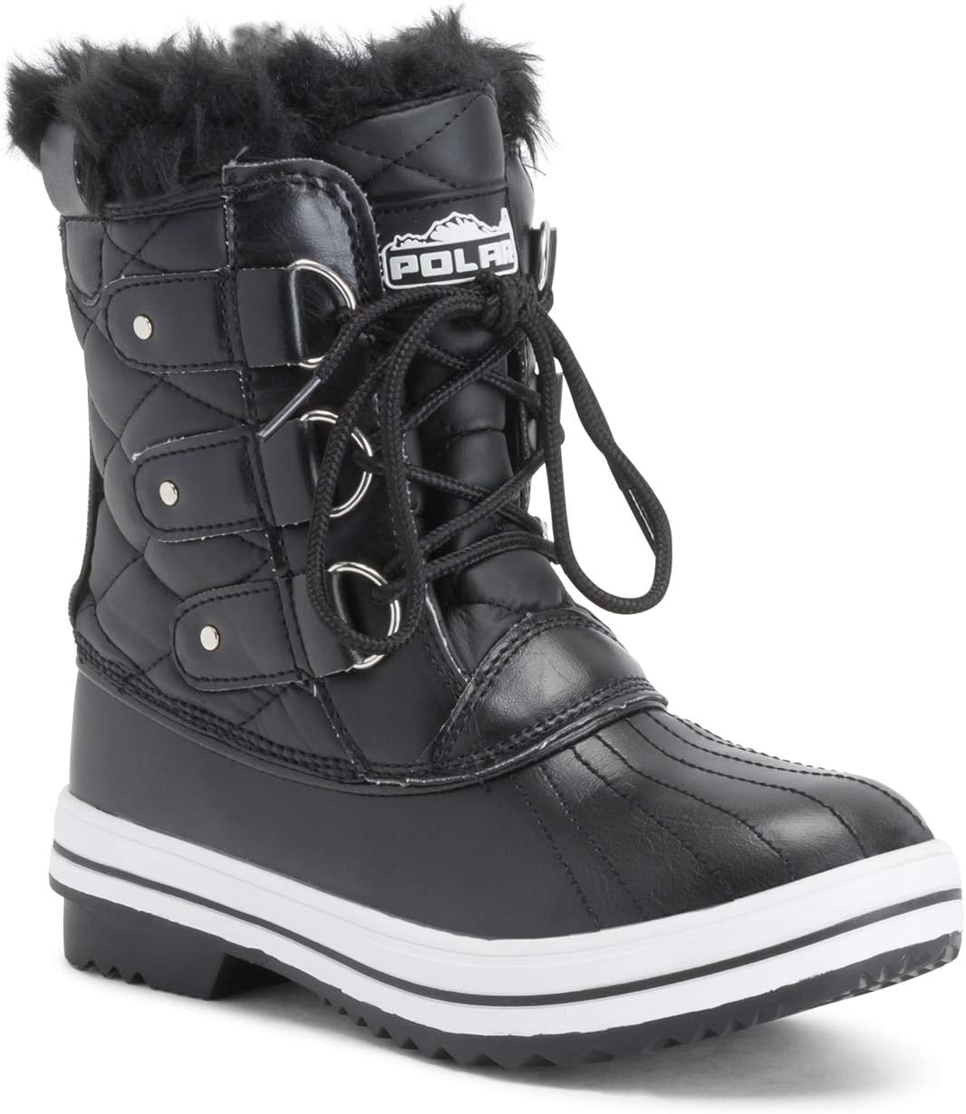 Detalle 2 de Polar Bottes hiver matelassées canard, fourrure