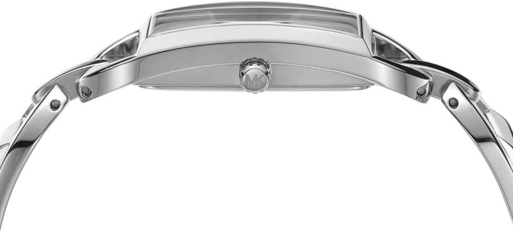 Thumbnail 4 de Michael Kors Orologio Empire da donna in acciaio inox, cassa rettangolare e movimento al quarzo