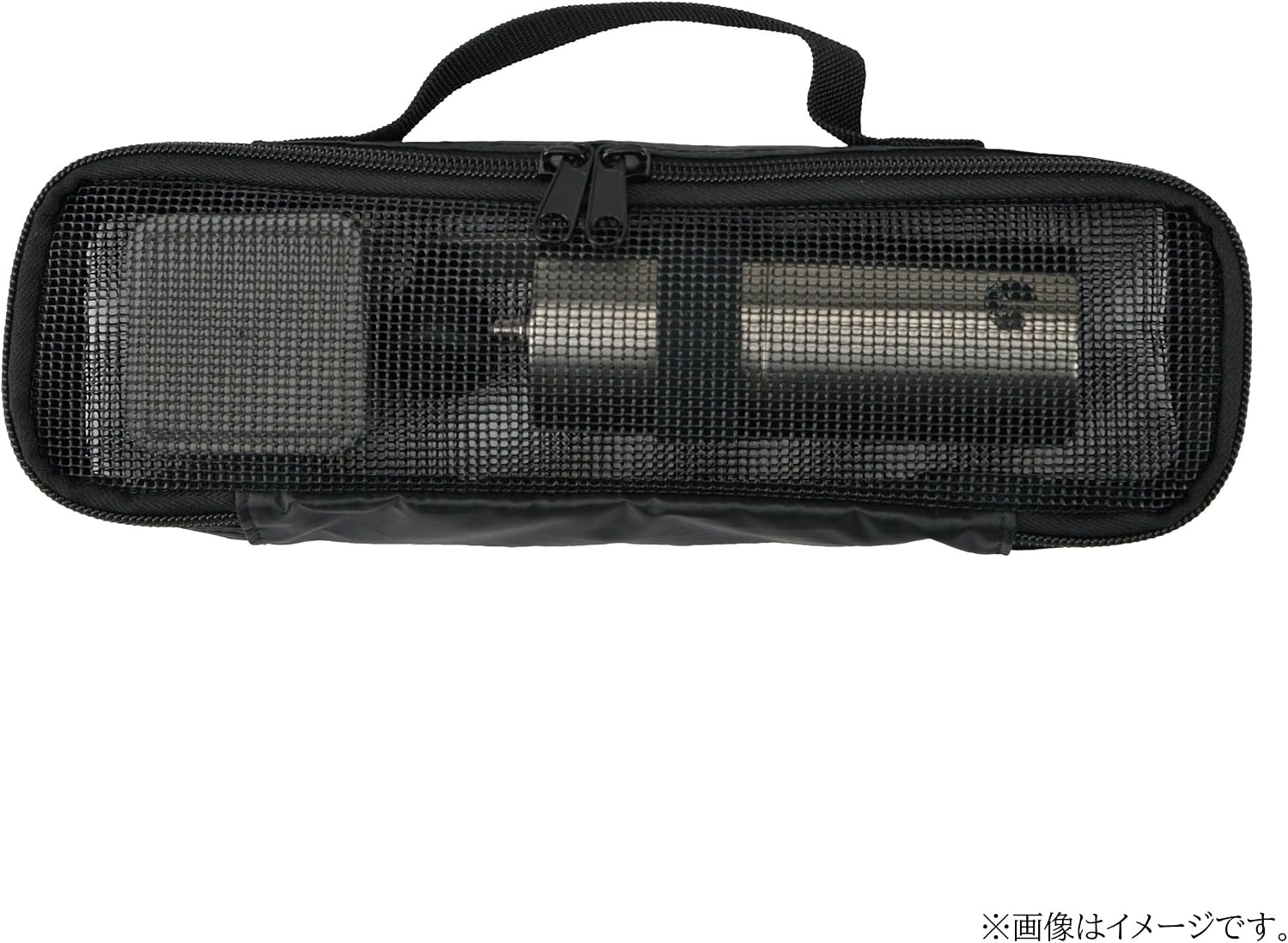 Detalle 2 de キャプテンスタッグ UL-2075 カトラリーメッシュケース 幅265mm・約20g