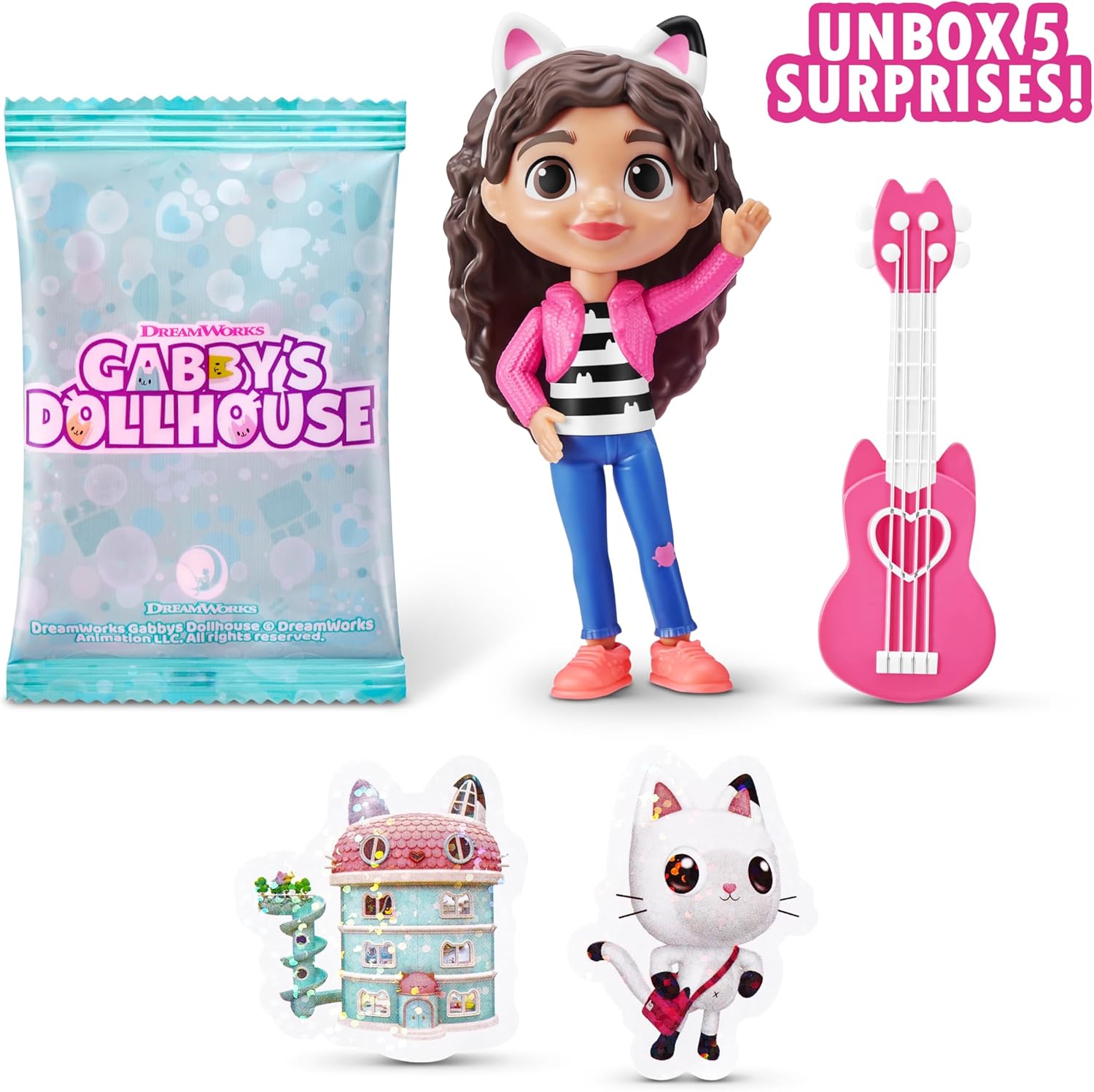 Detalle 2 de 5 Surprise Gabby's Dollhouse – 2 Kapseln von ZURU | Miniatur-Sammelspaß