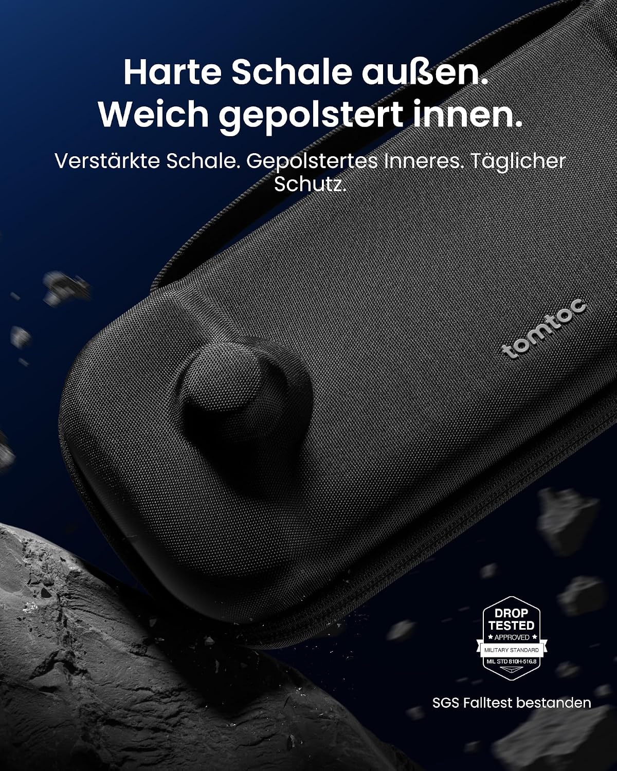 Thumbnail 2 de Tomtoc PS Portal Remote Player Tasche – Filztasche mit Hartschale für sicheren Transport