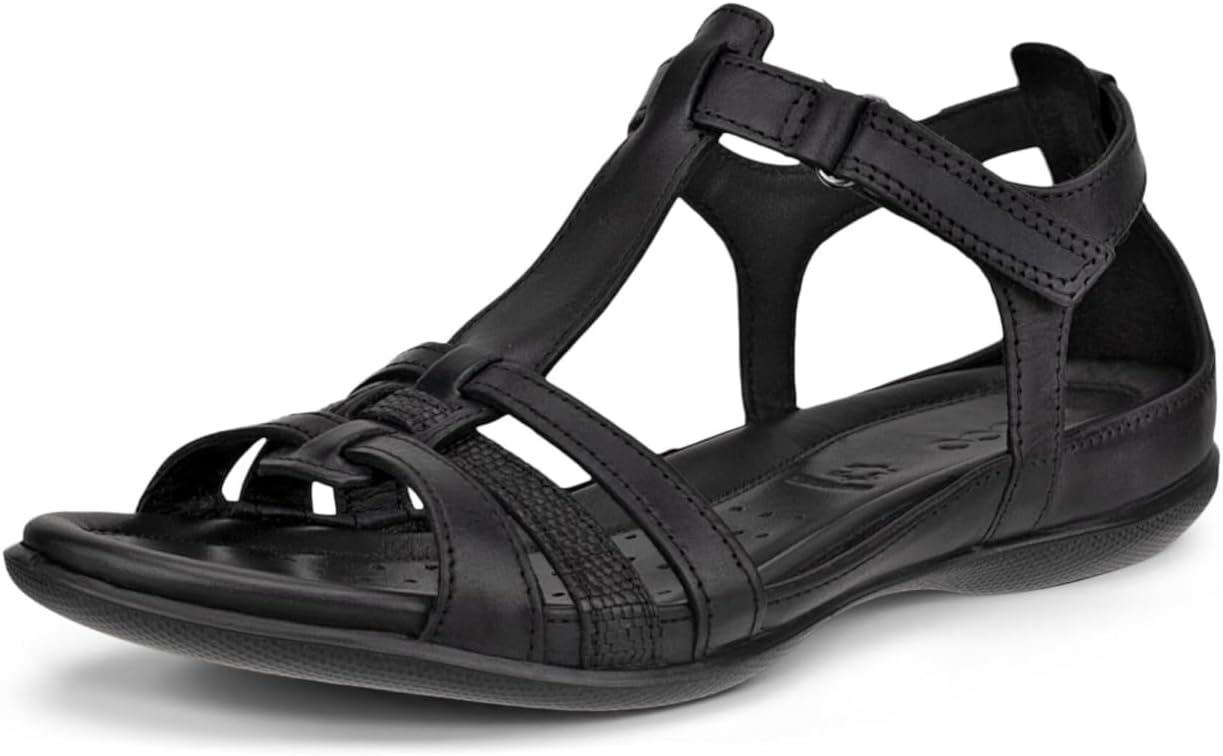 Detalle de ECCO Damen FLASH – Sandale aus Leder mit verstellbarer Passform