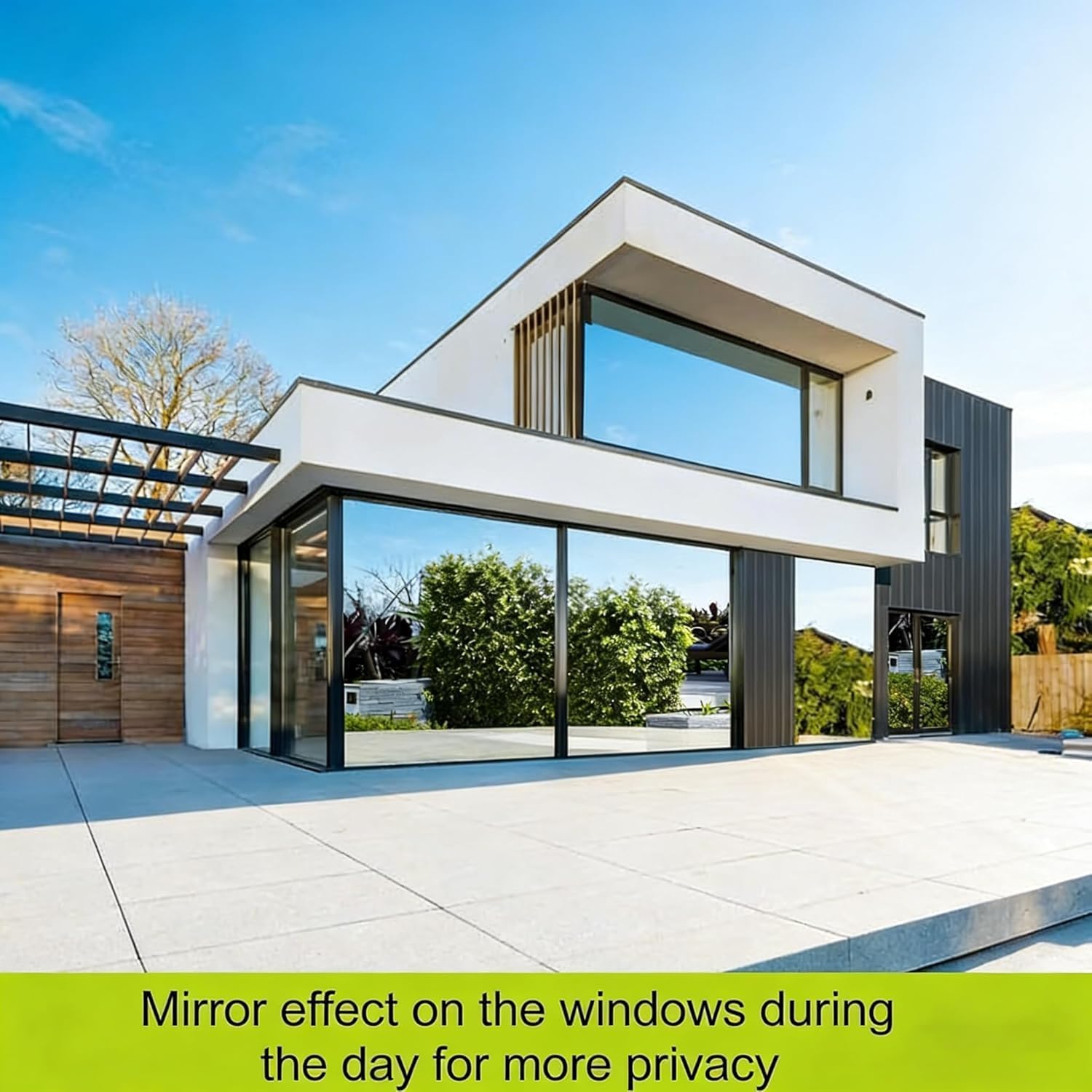 Thumbnail 4 de Evofensteere 44.5x200cm Silver One Way Window Film — Privacy, UV Block, Anti-Glare