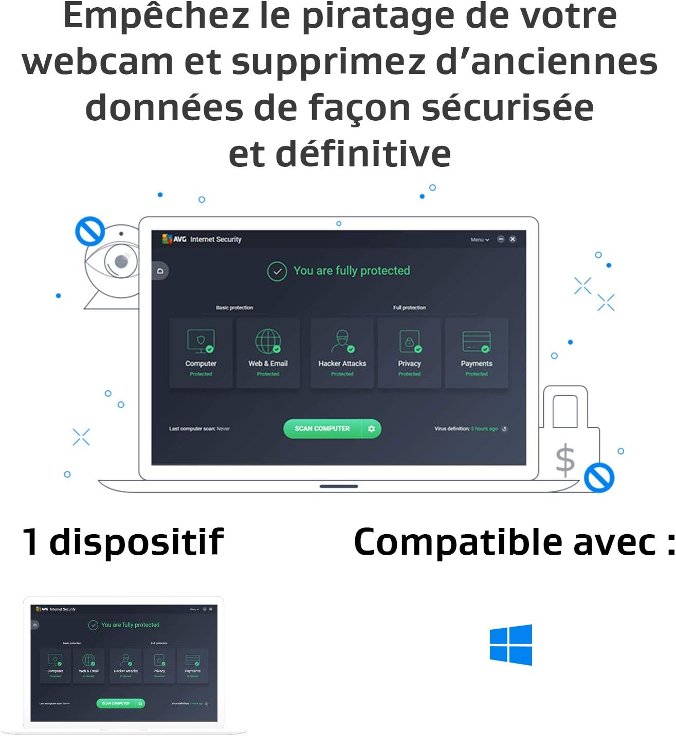Detalle 2 de AVG Internet Security 2026 — 1 appareil ( Antivirus )