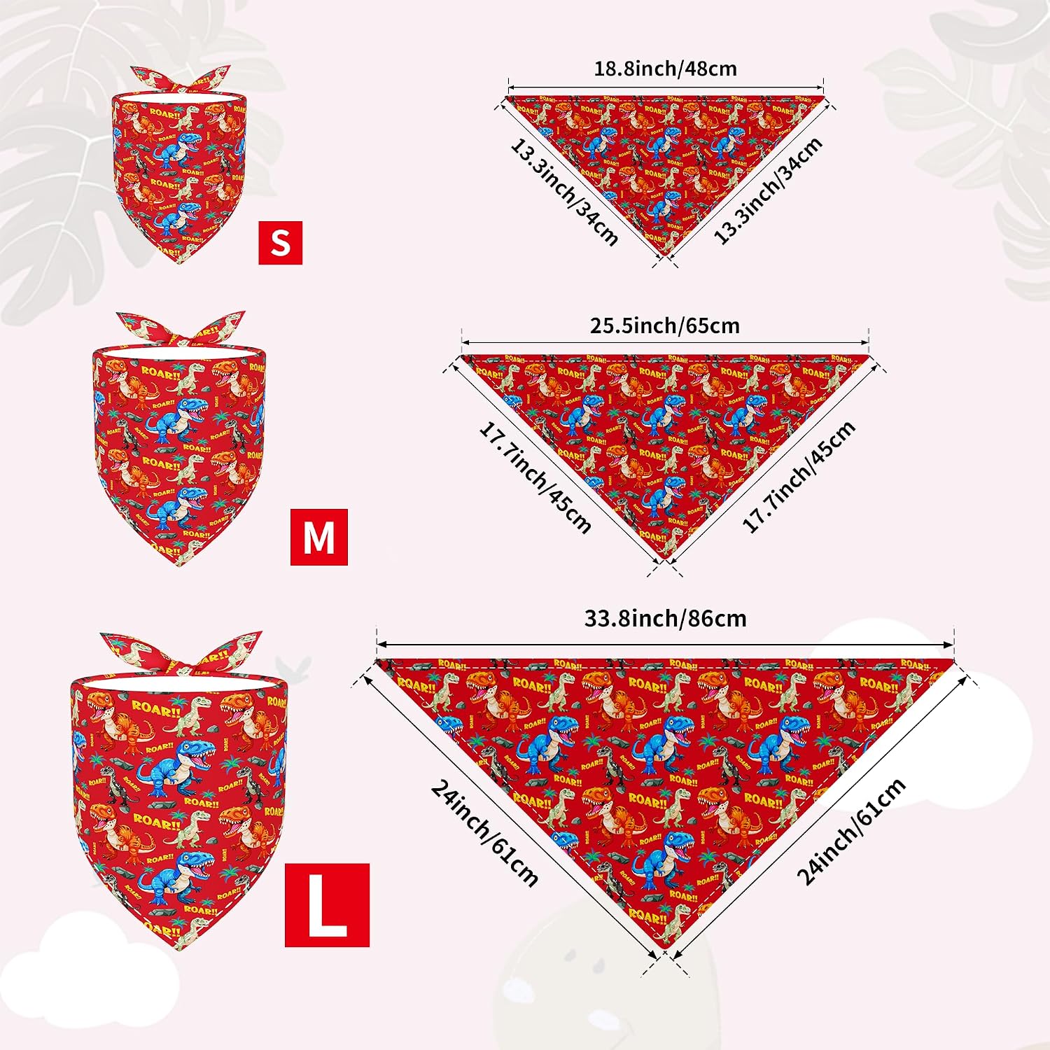 Detalle de Pai Sence Dog Bandanas 33-inch