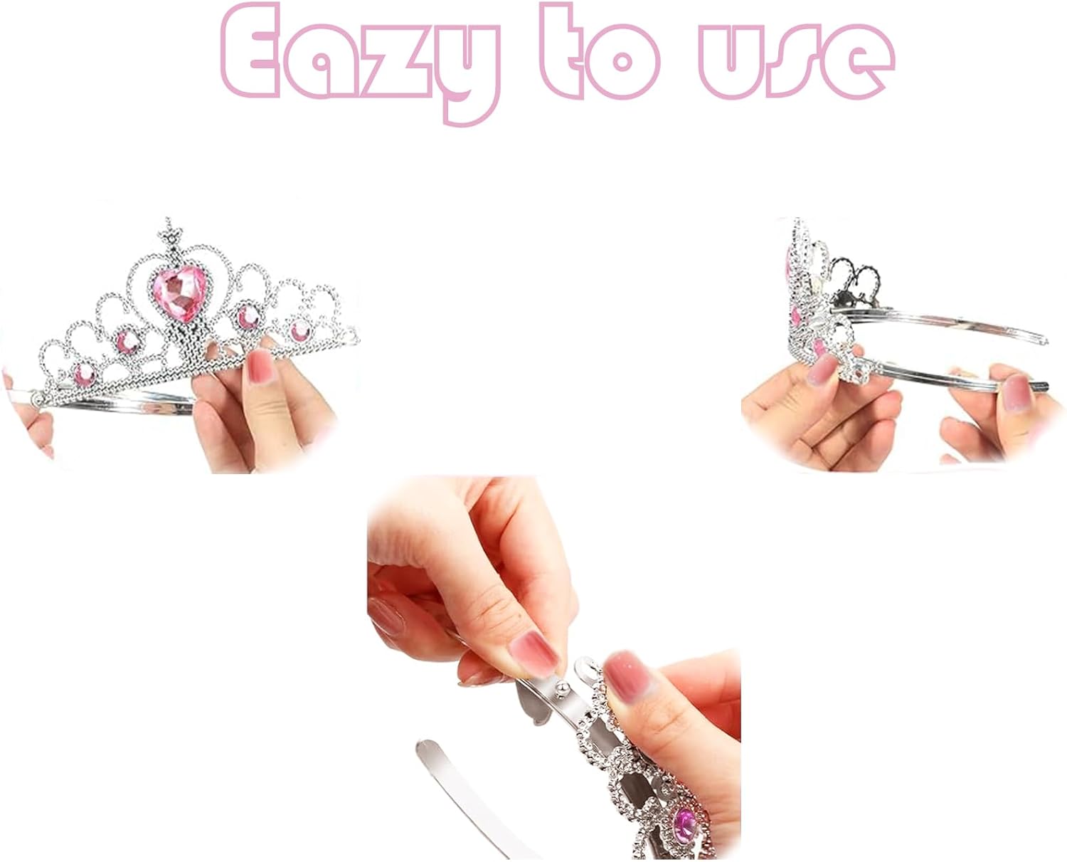 Detalle de 32-Piece Princess Crown Set for Girls