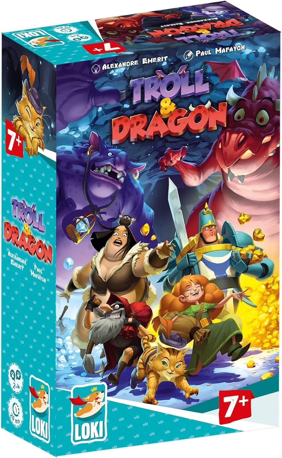Detalle 2 de Loki Troll & Dragon – gra w kości dla 2–5 graczy od 7 lat