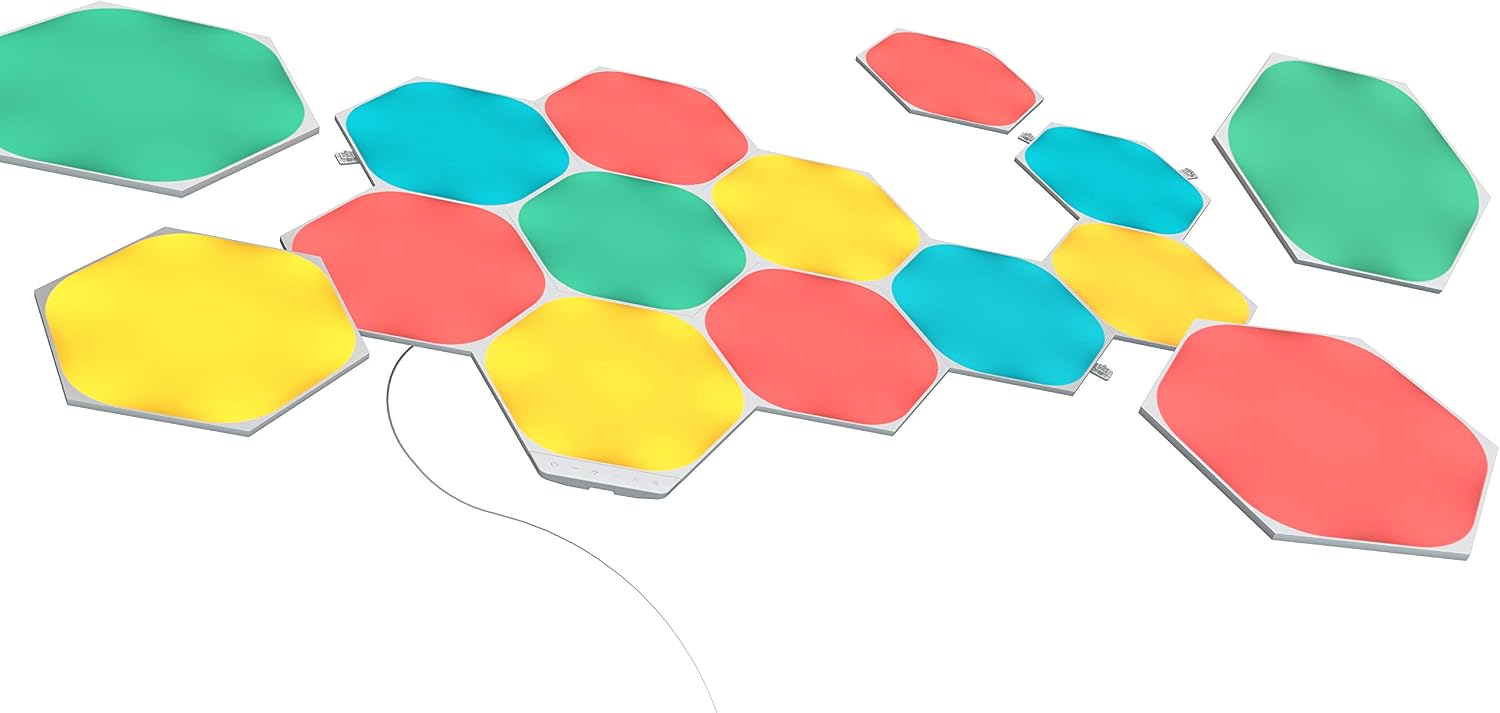 Detalle de Nanoleaf Shapes Hexagon Starter Kit LED Panels