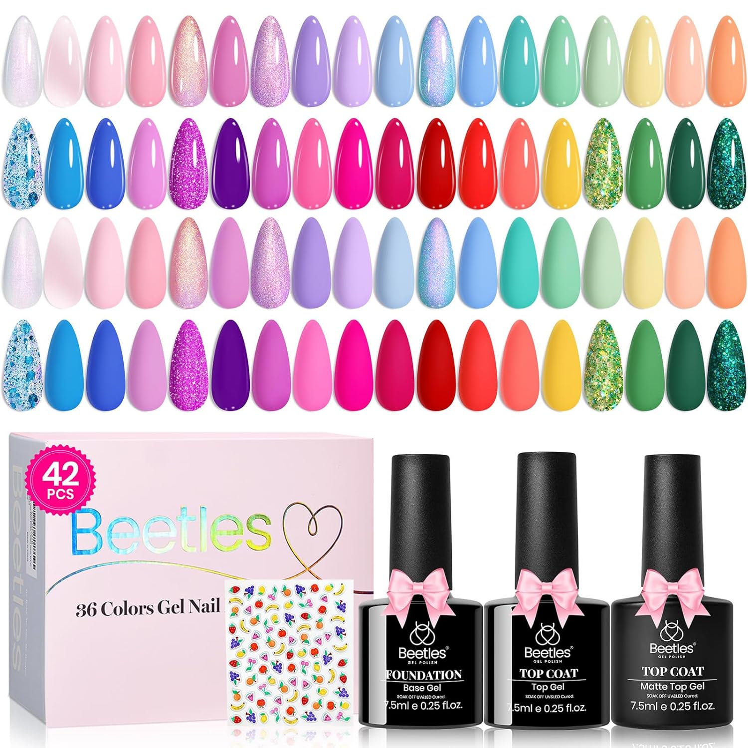 Thumbnail 6 de beetles Gel Polish 53‑Piece Spring Set